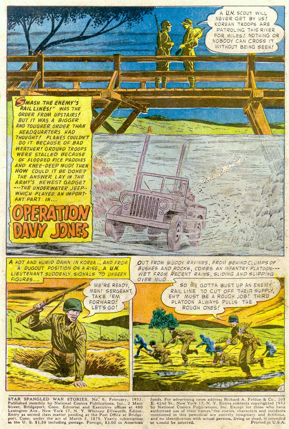 Read online Star Spangled War Stories (1952) comic -  Issue #6 - 3