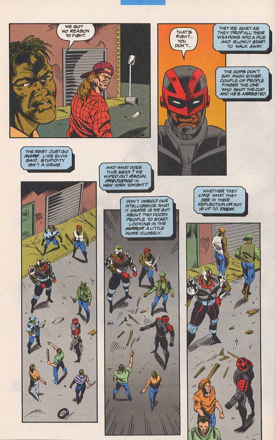 Read online Night Thrasher comic -  Issue #6 - 20