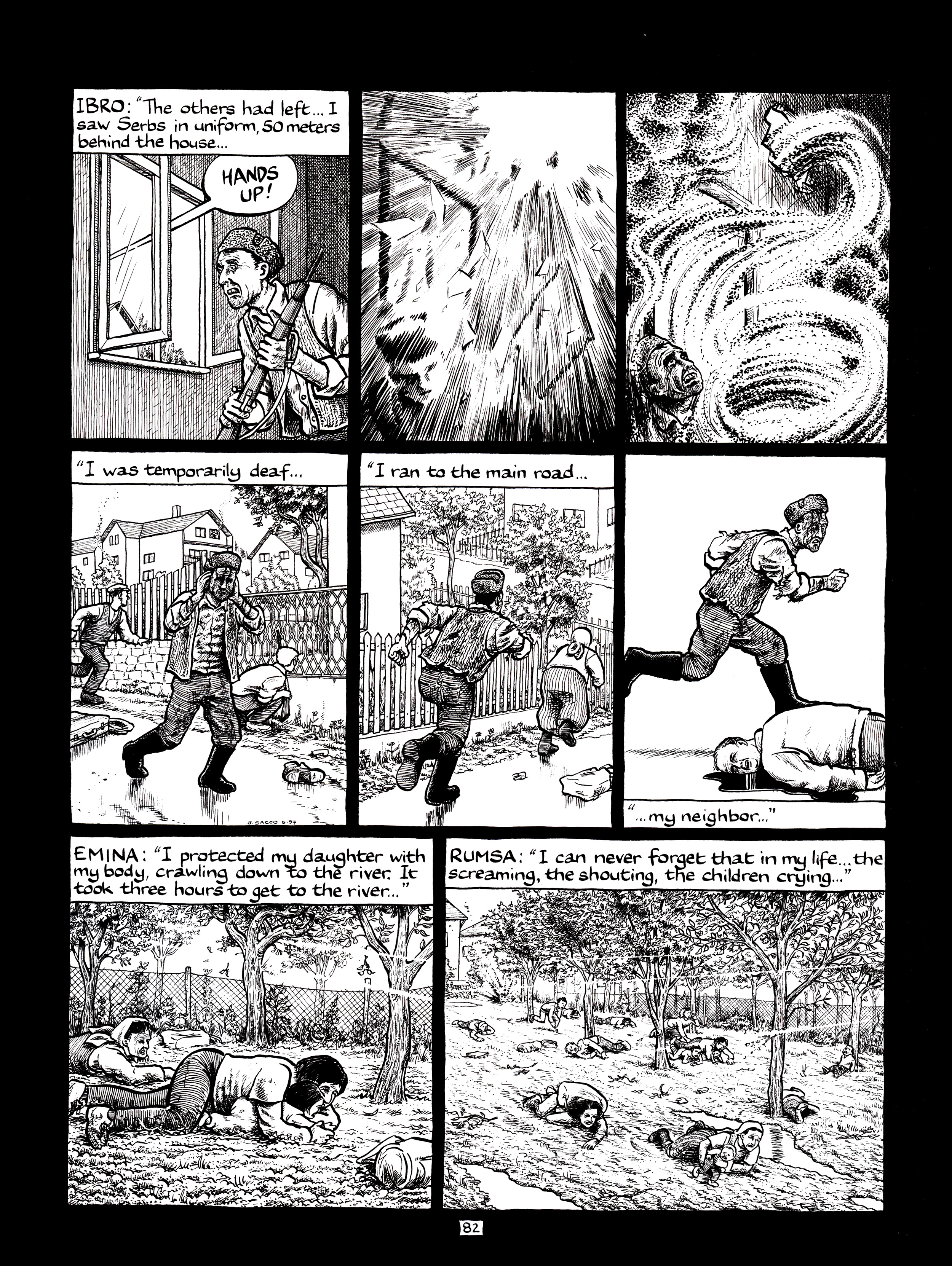 Read online Safe Area Goražde comic -  Issue # TPB (Part 2) - 23