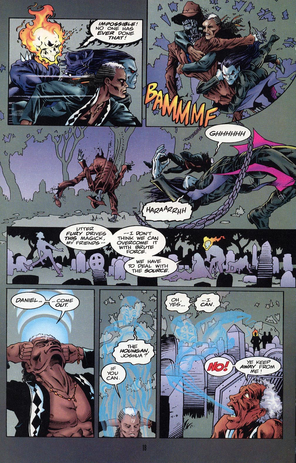 Read online Midnight Sons Unlimited comic -  Issue #7 - 15