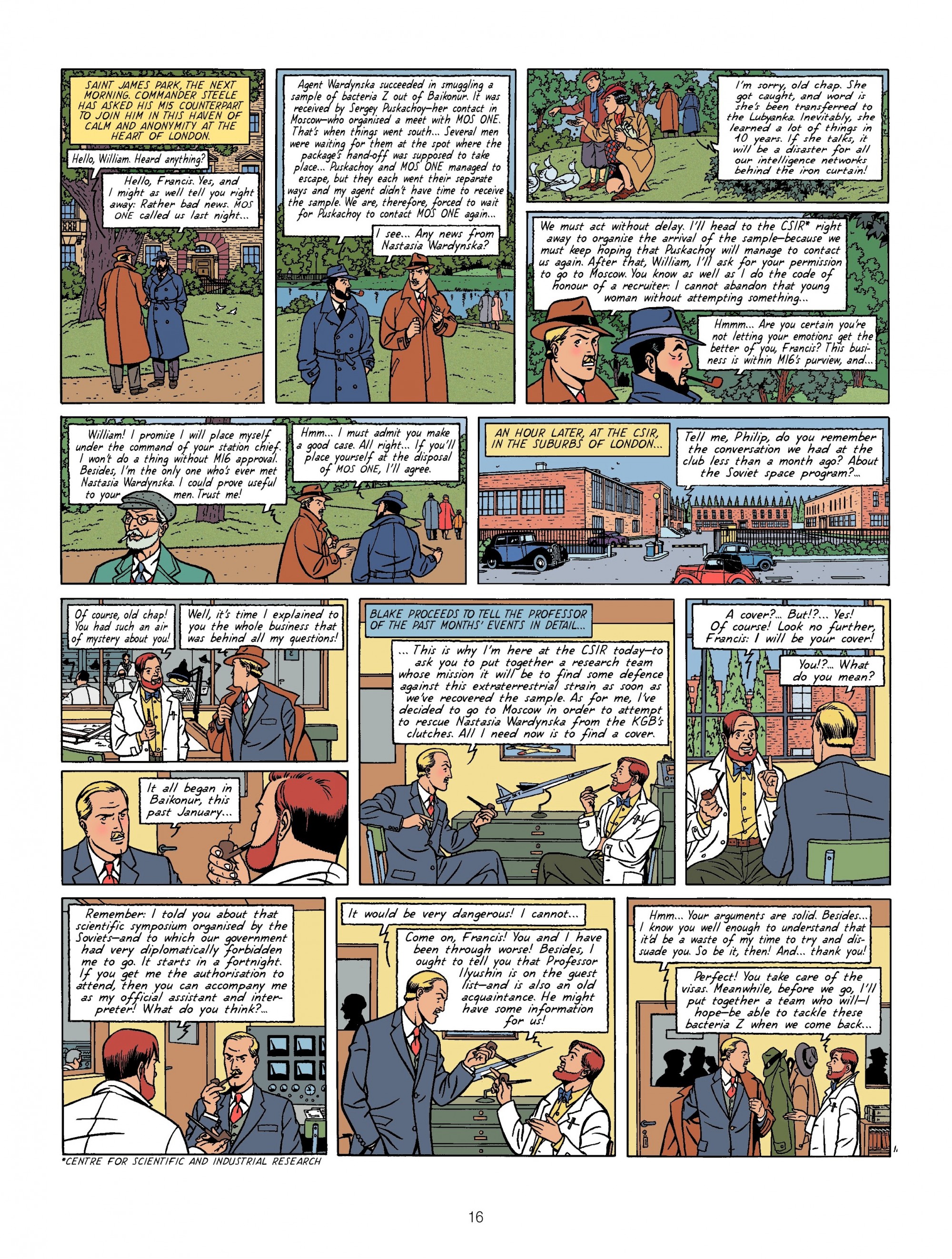 Read online Blake & Mortimer comic -  Issue #8 - 16