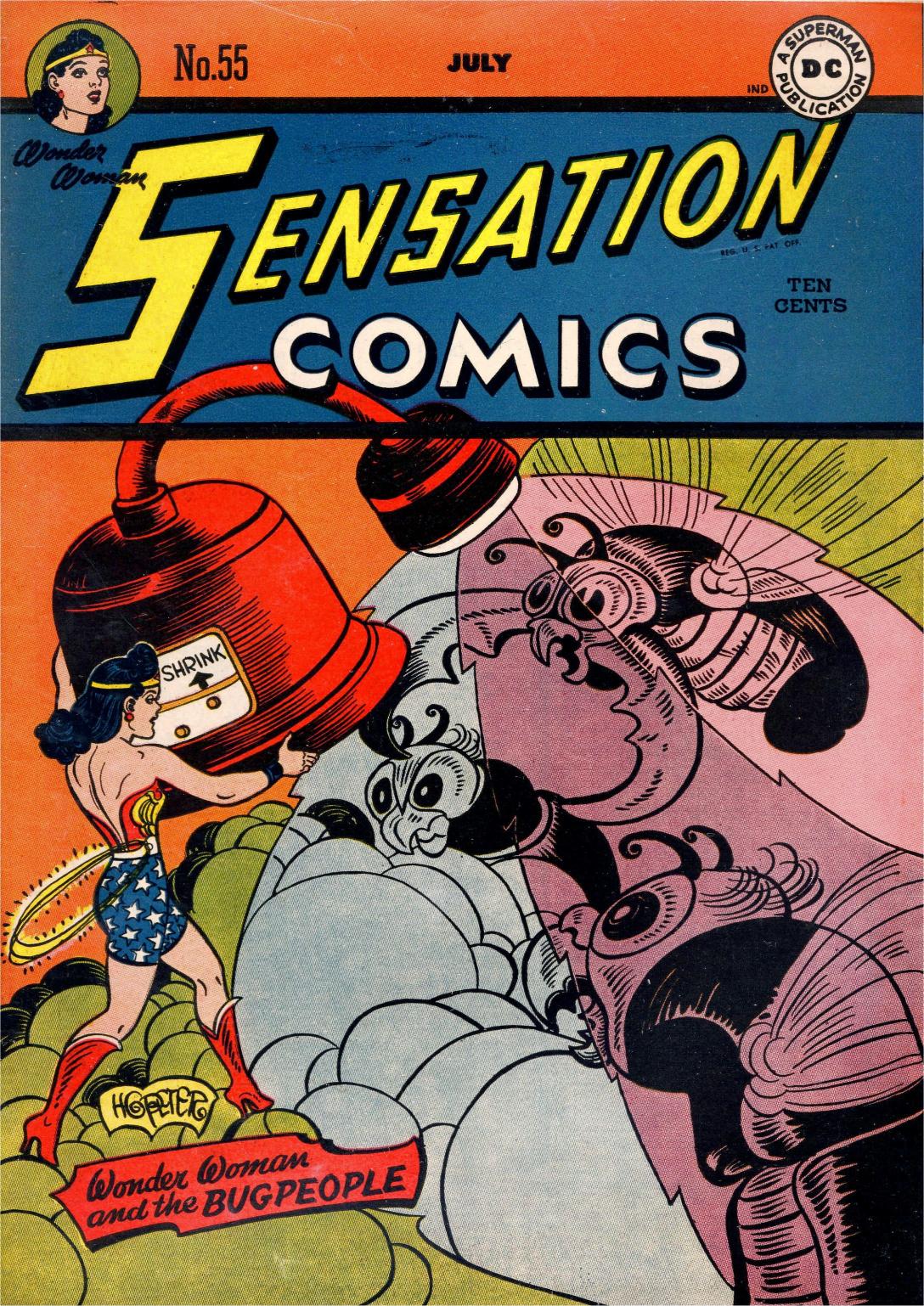 Read online Sensation (Mystery) Comics comic -  Issue #55 - 1