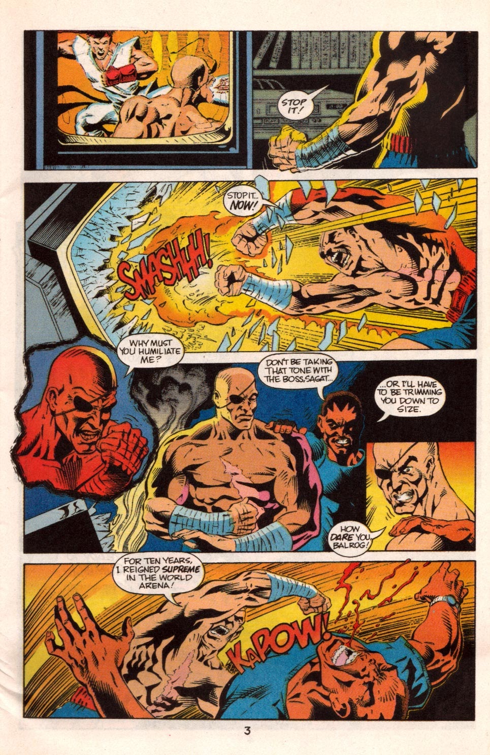 Read online Street Fighter (1994) comic -  Issue #1 - 5