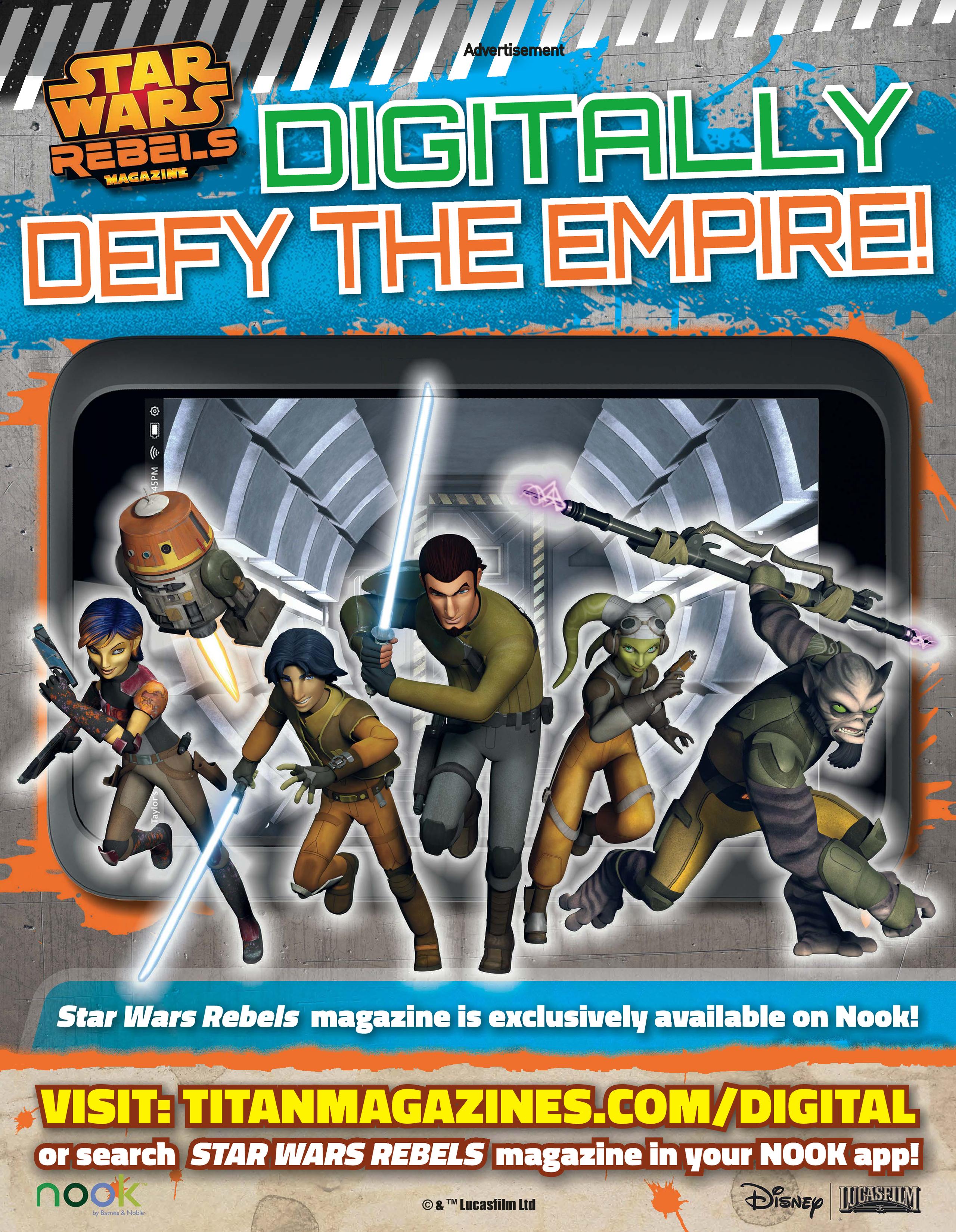 Read online Star Wars Rebels Magazine comic -  Issue #6 - 21