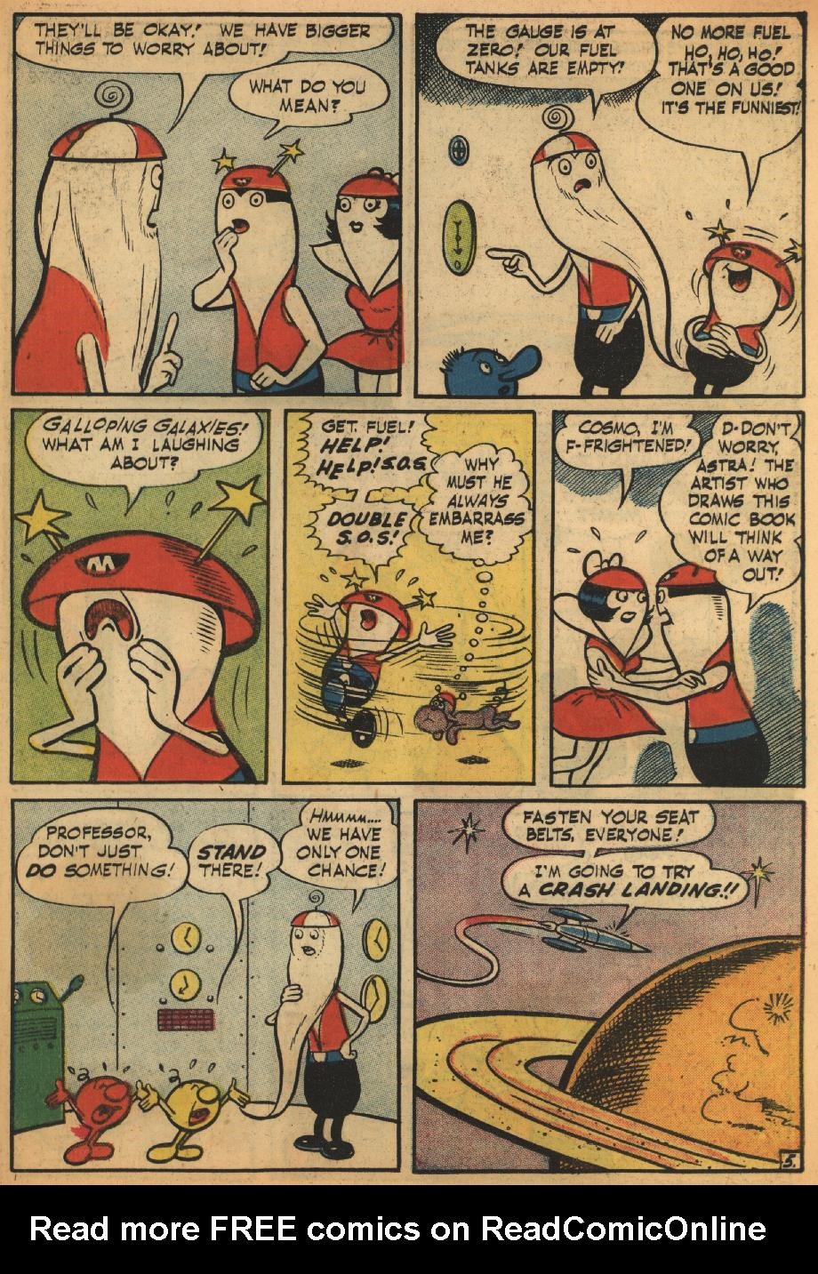 Read online Cosmo the Merry Martian comic -  Issue #5 - 7