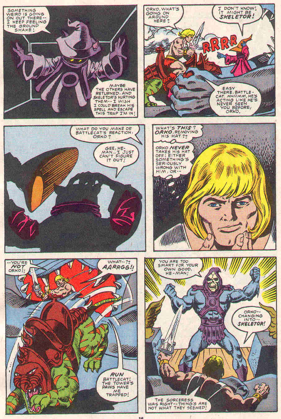 Read online Masters of the Universe (1986) comic -  Issue #6 - 17
