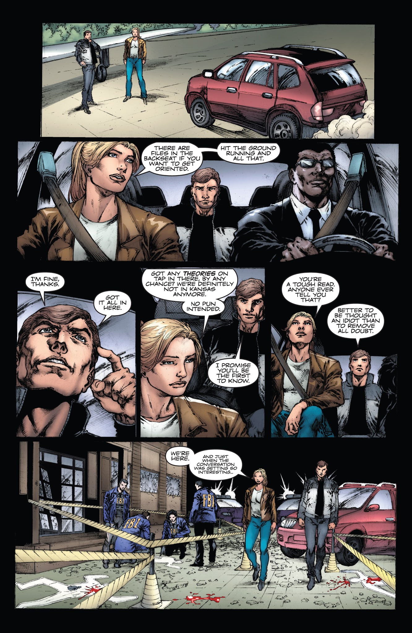 Read online The Bionic Man vs. The Bionic Woman comic -  Issue # TPB - 19