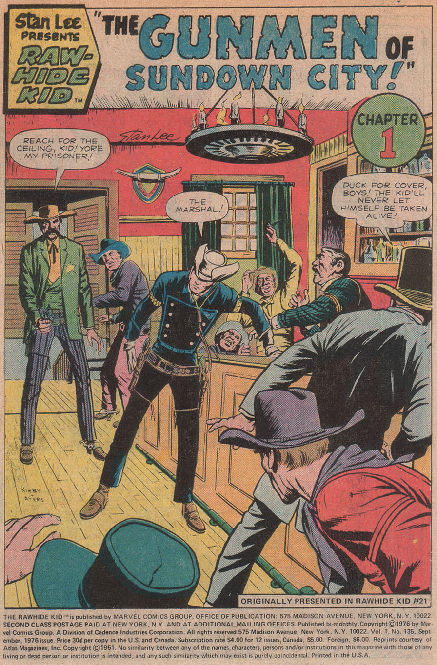 Read online The Rawhide Kid comic -  Issue #135 - 3