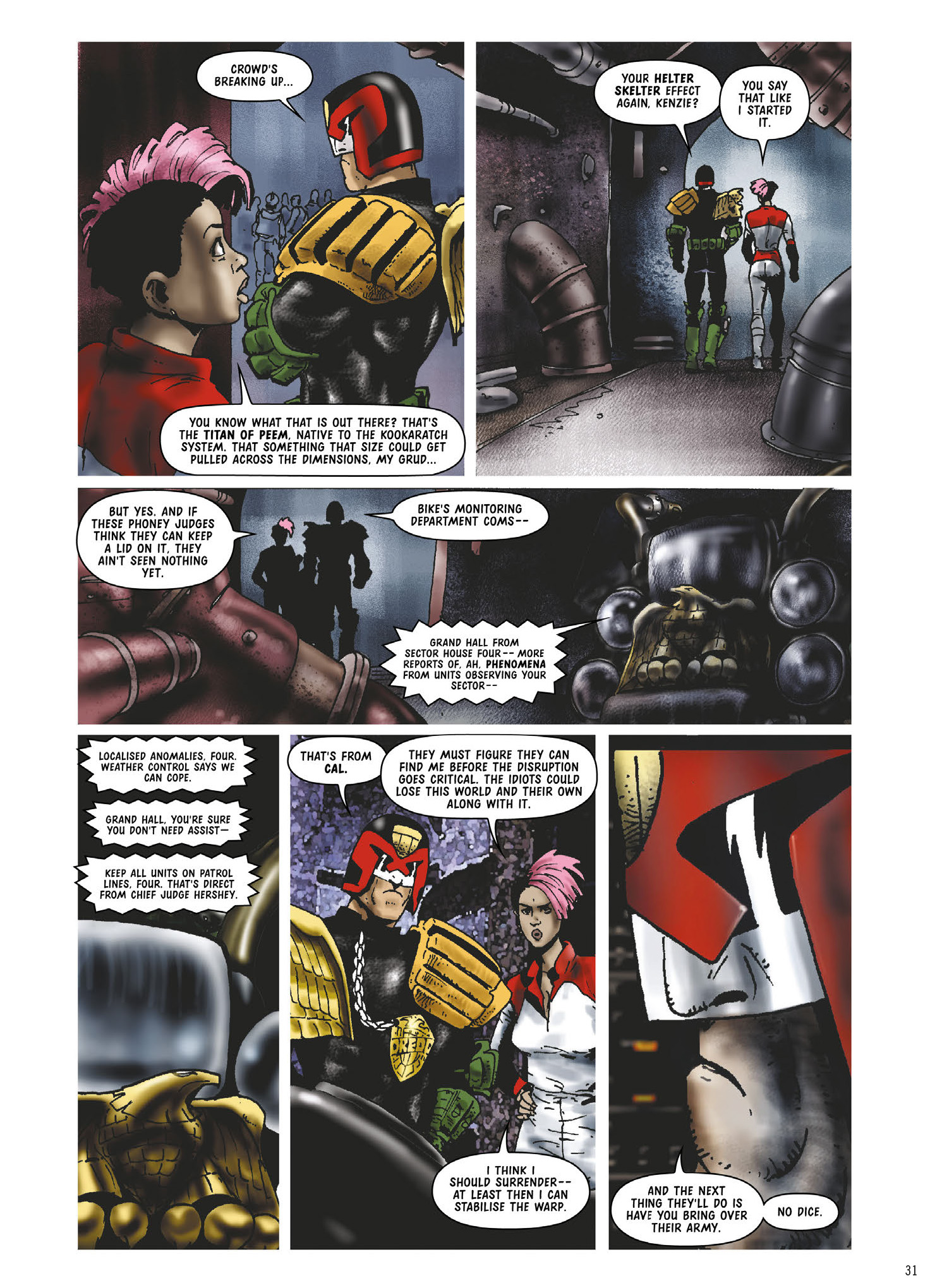 Read online Judge Dredd: The Complete Case Files comic -  Issue # TPB 34 (Part 1) - 33