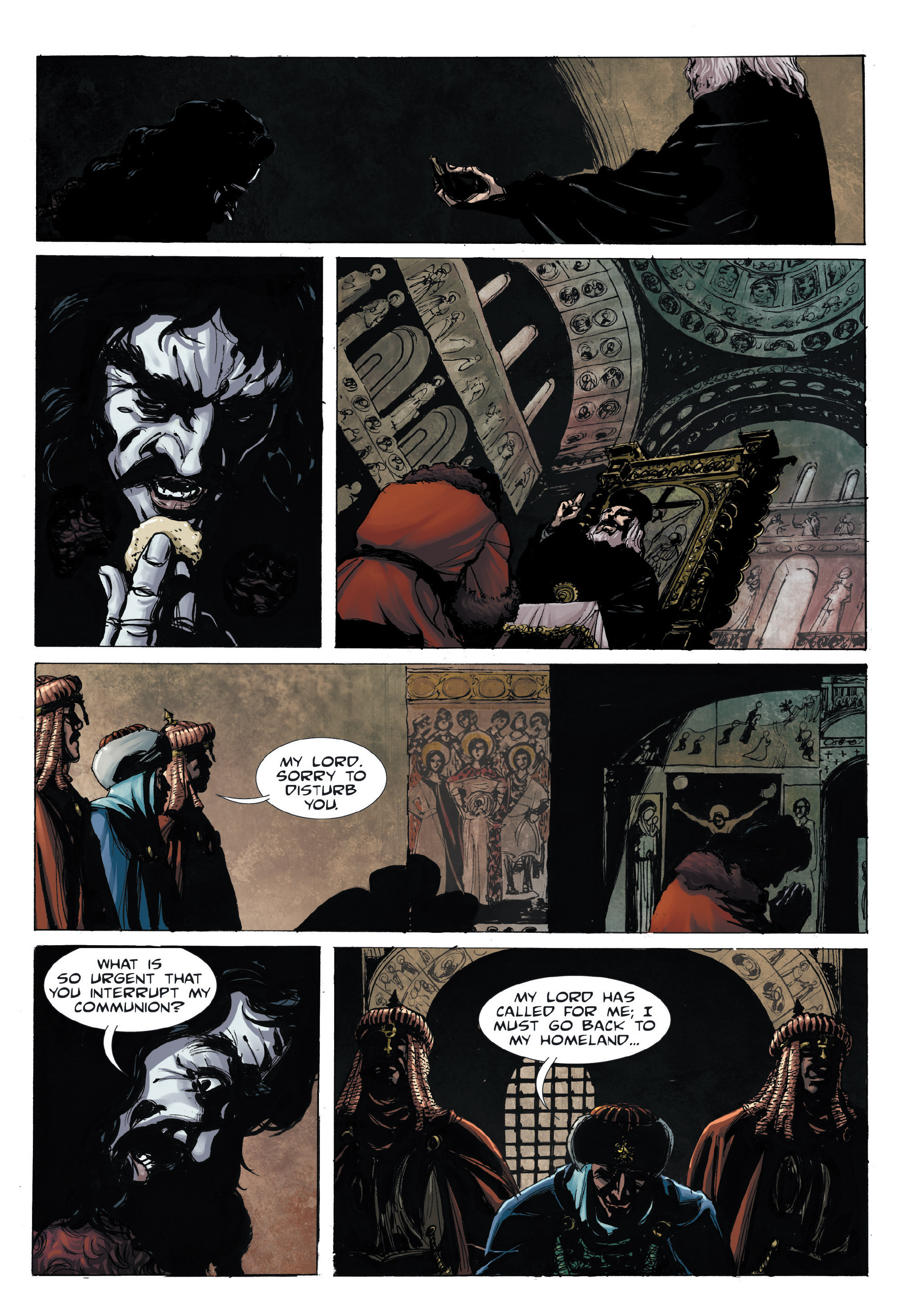 Read online Voivod: The True Story of Vlad the Impaler comic -  Issue # TPB - 55