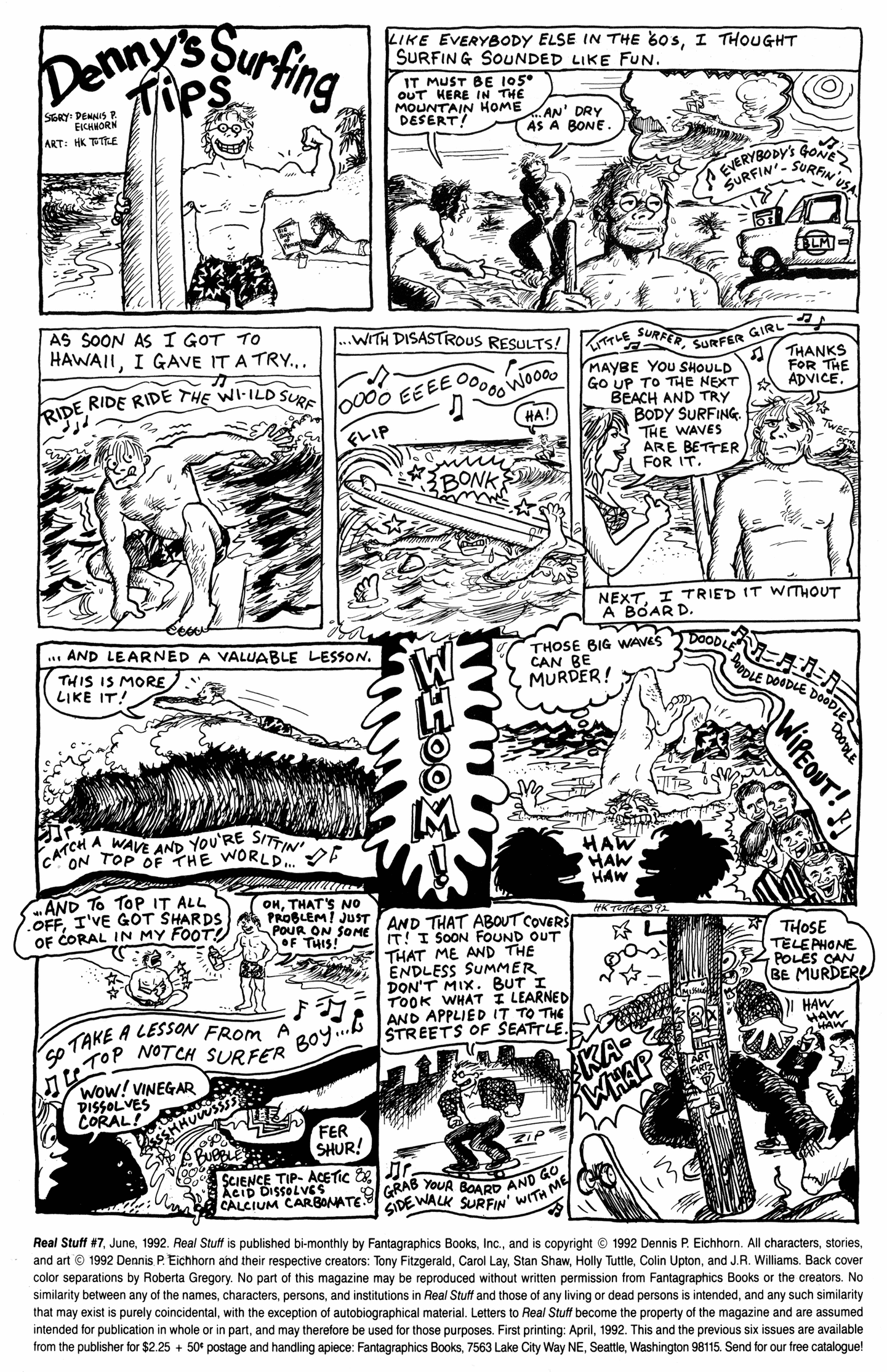 Read online Real Stuff comic -  Issue #7 - 2