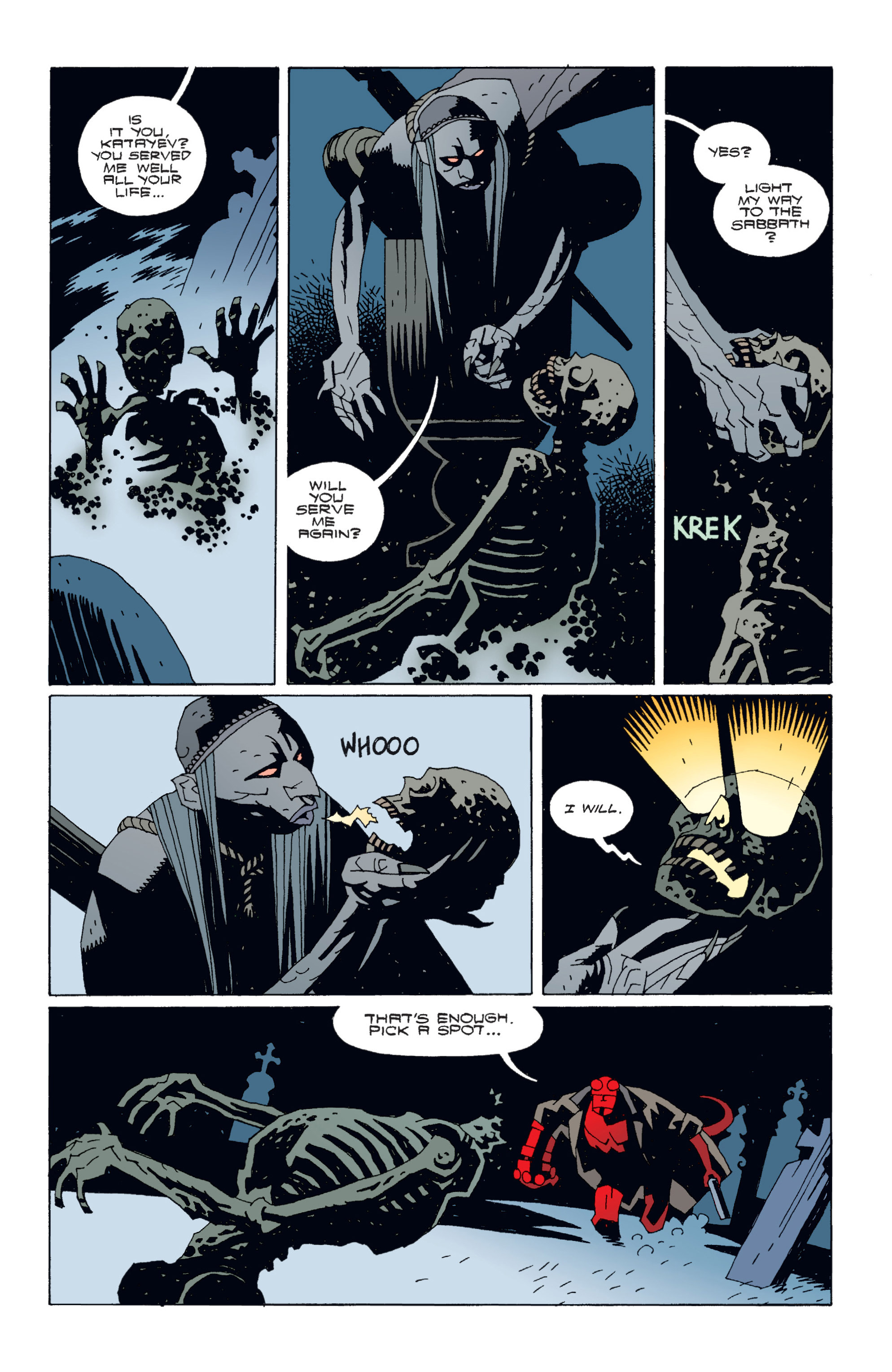 Read online Hellboy comic -  Issue #3 - 44