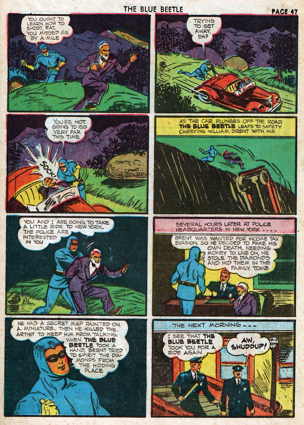 Read online The Blue Beetle comic -  Issue #8 - 48