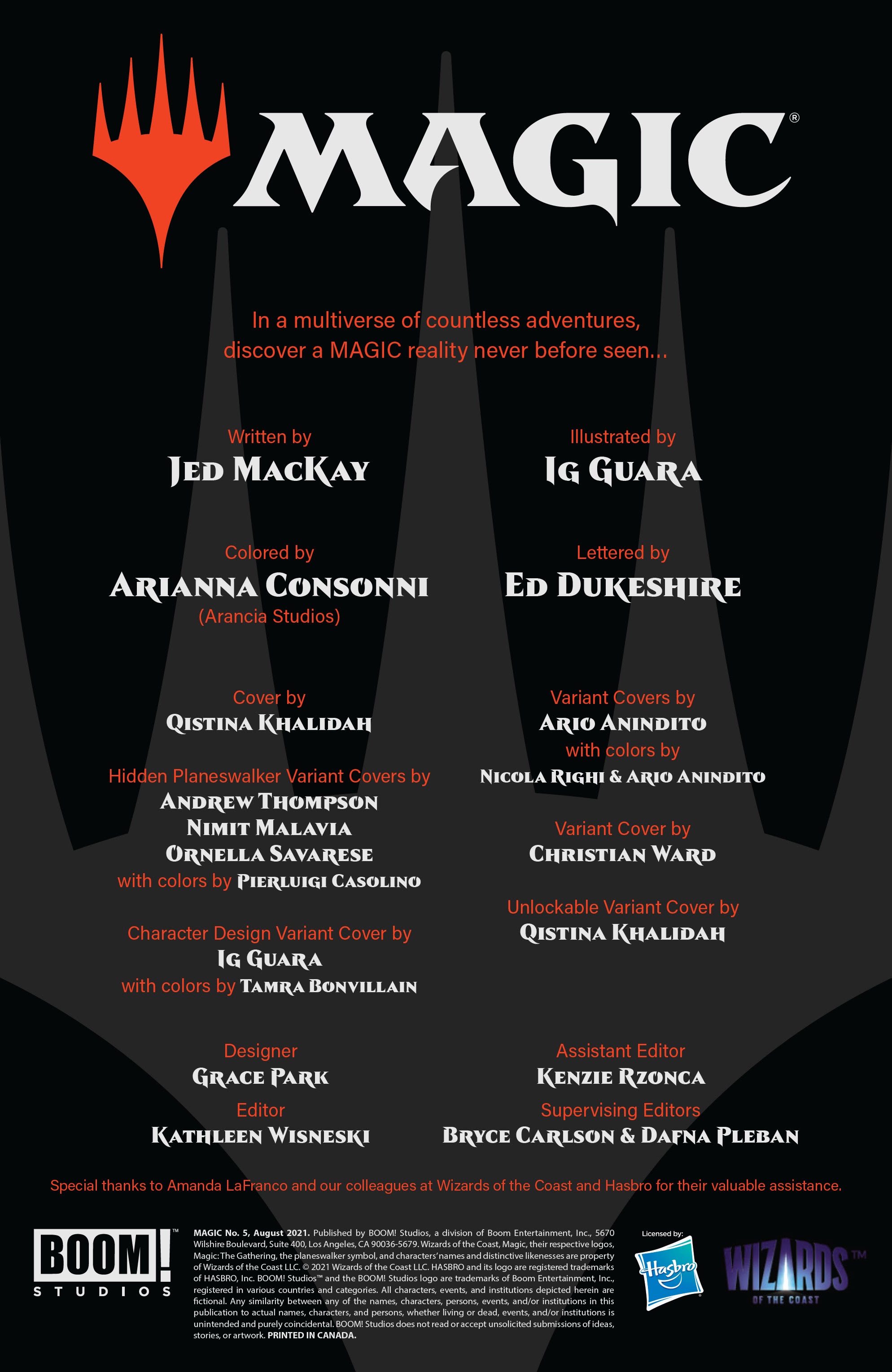 Read online Magic the Gathering (2021) comic -  Issue #5 - 2