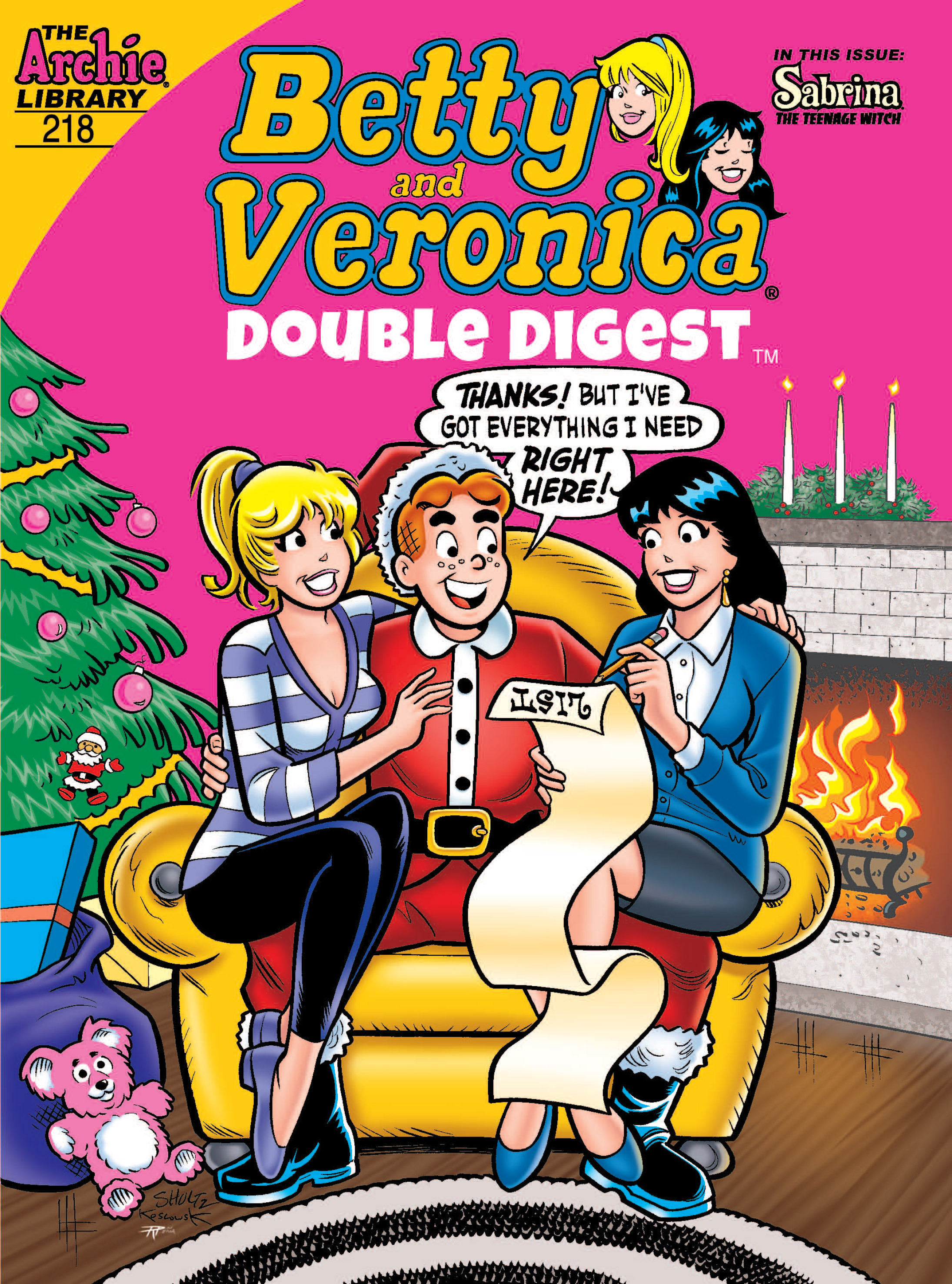 Read online Betty and Veronica Double Digest comic -  Issue #218 - 1