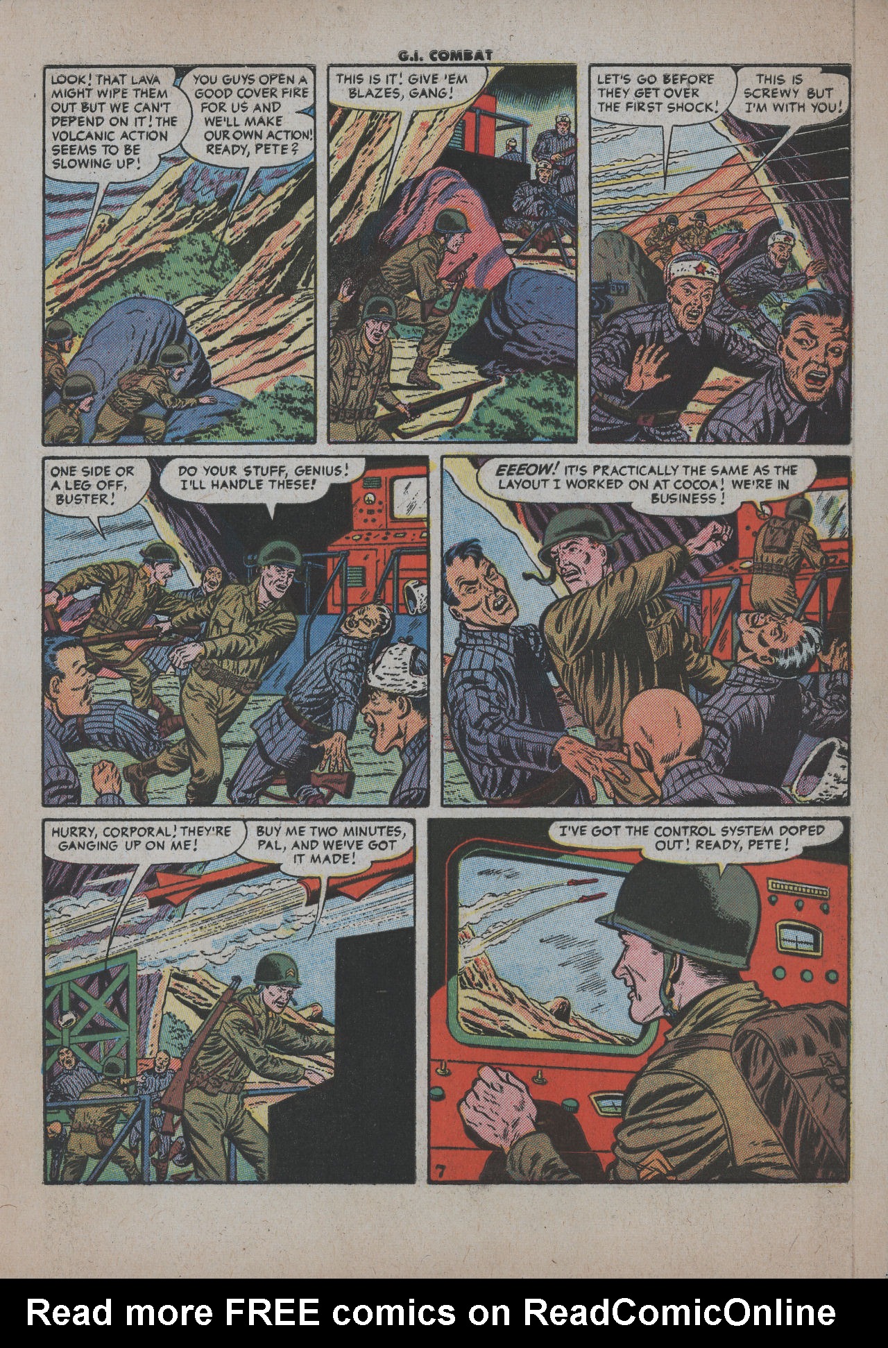 Read online G.I. Combat (1952) comic -  Issue #31 - 9
