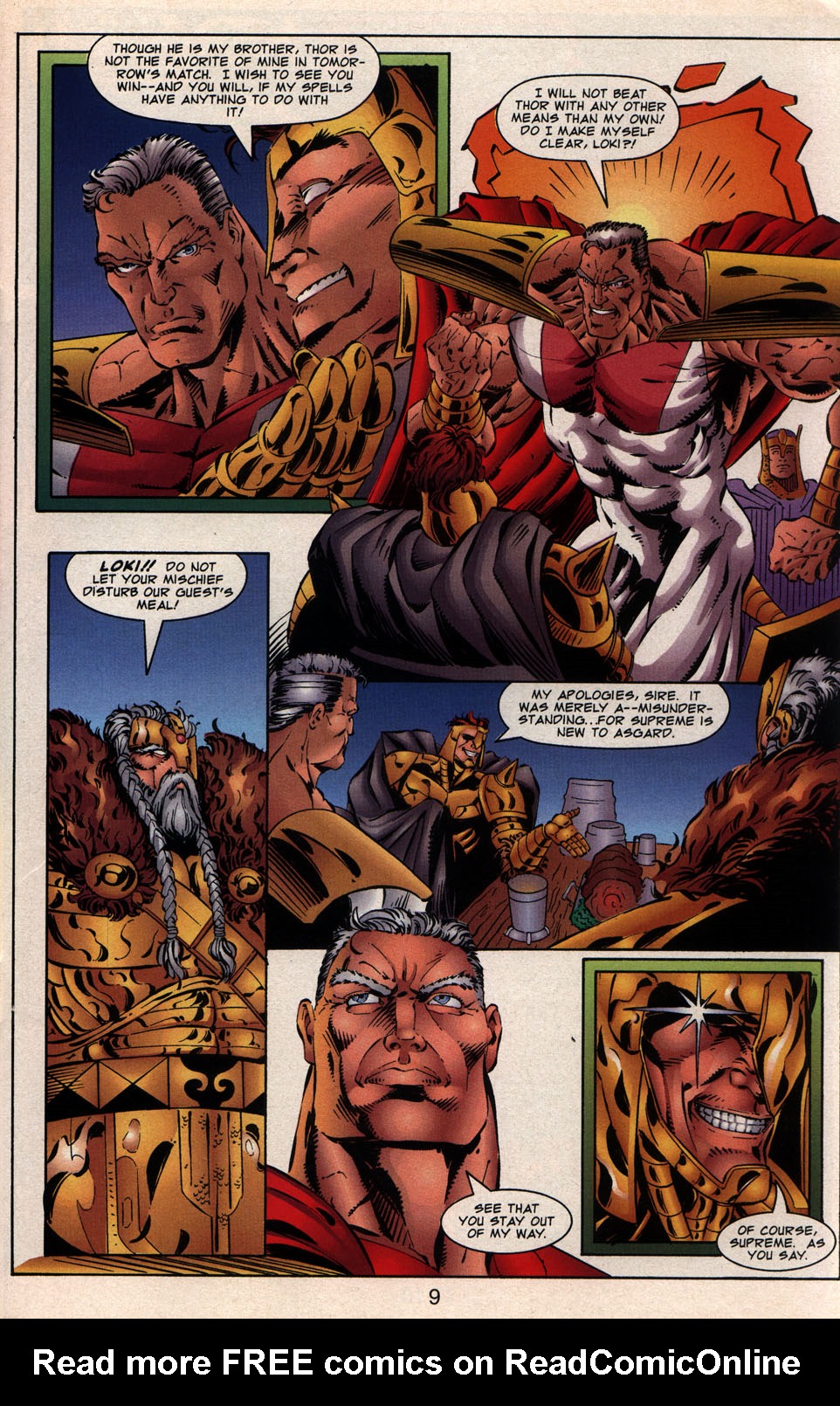 Read online Supreme (1992) comic -  Issue #21 - 11