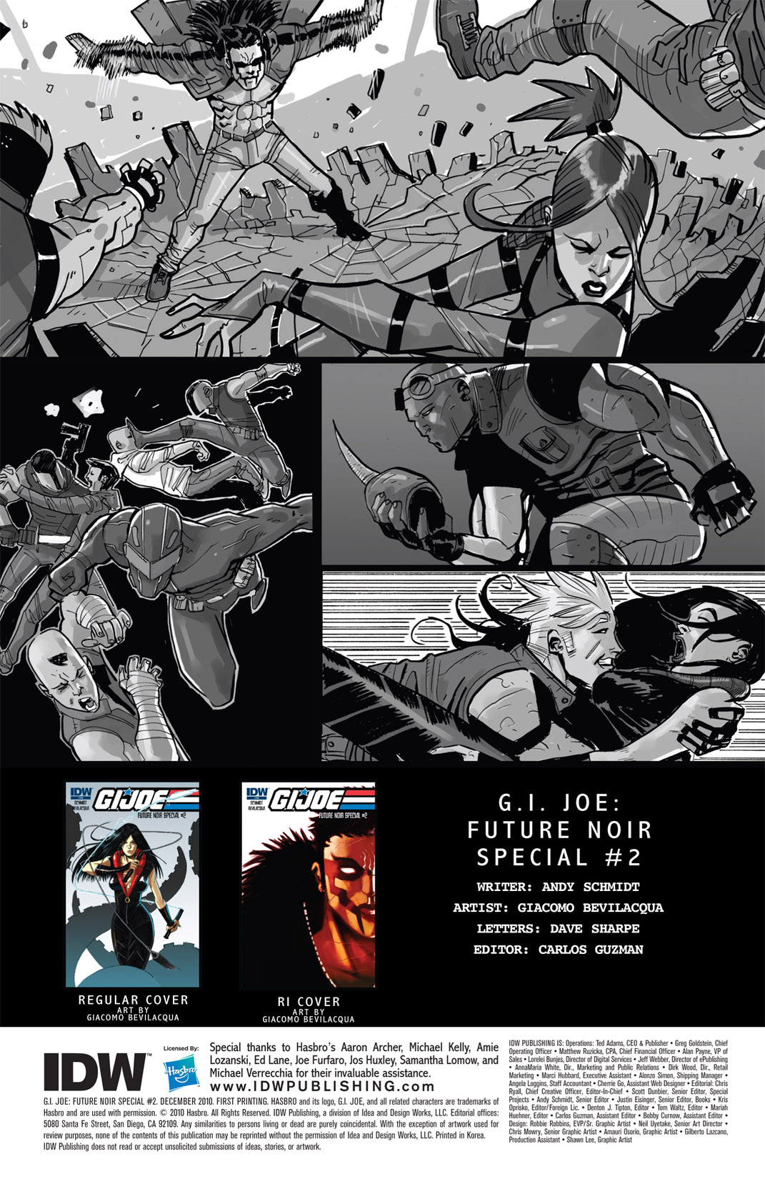 Read online G.I. Joe: Future Noir Special comic -  Issue #2 - 2