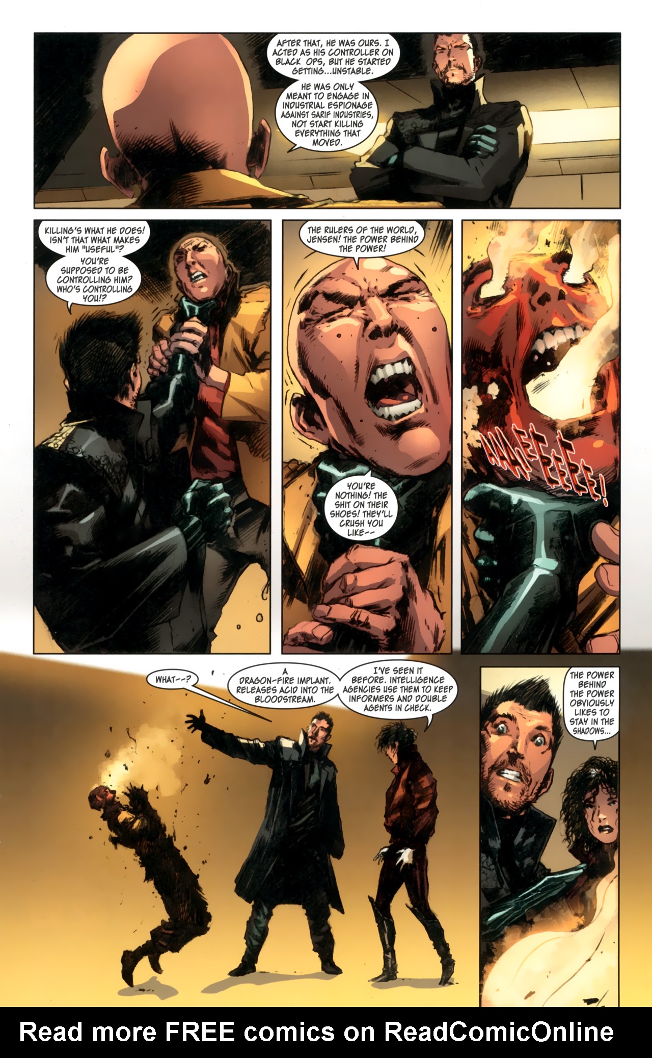 Read online Deus Ex comic -  Issue #4 - 18