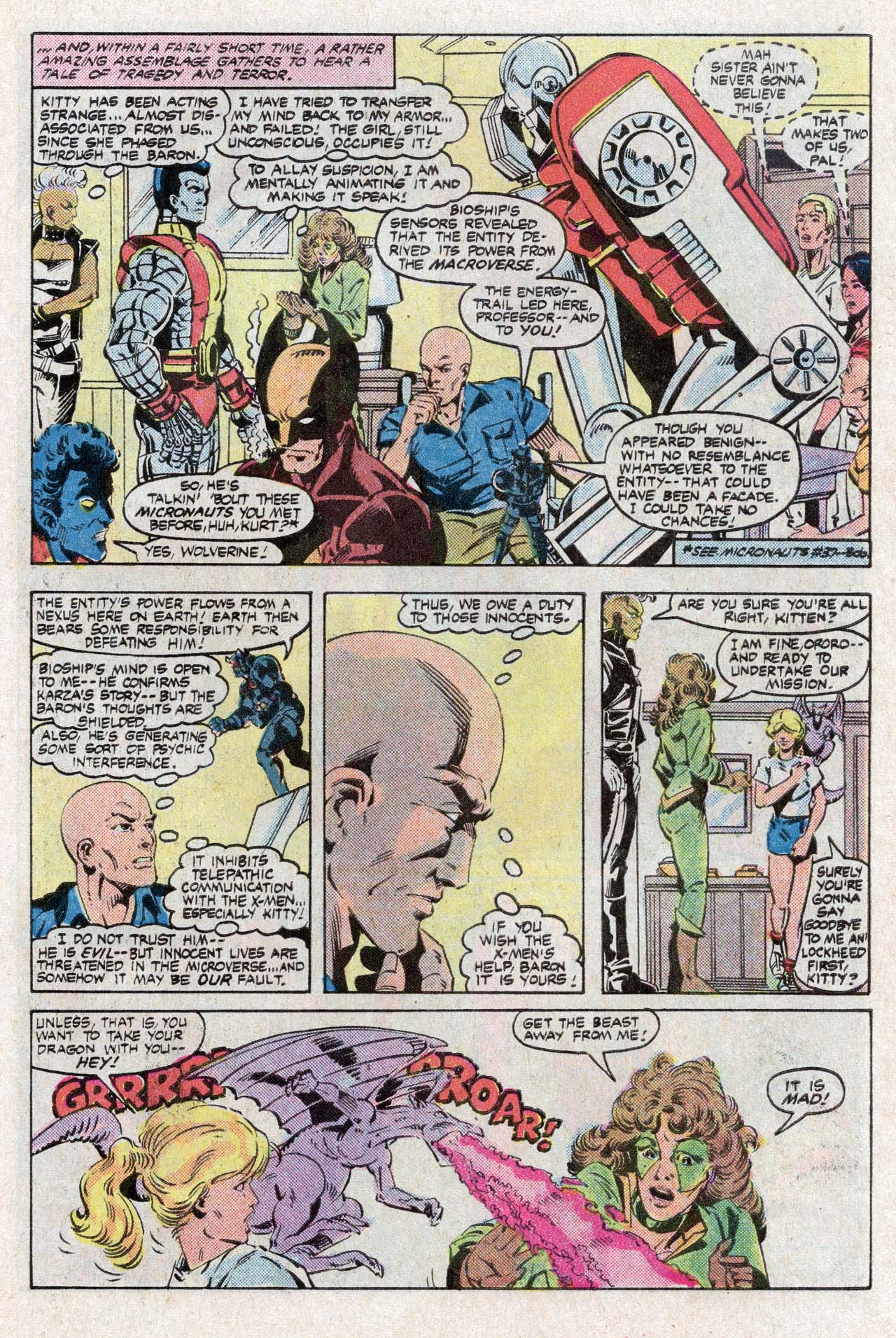 Read online The X-Men and the Micronauts comic -  Issue #1 - 31
