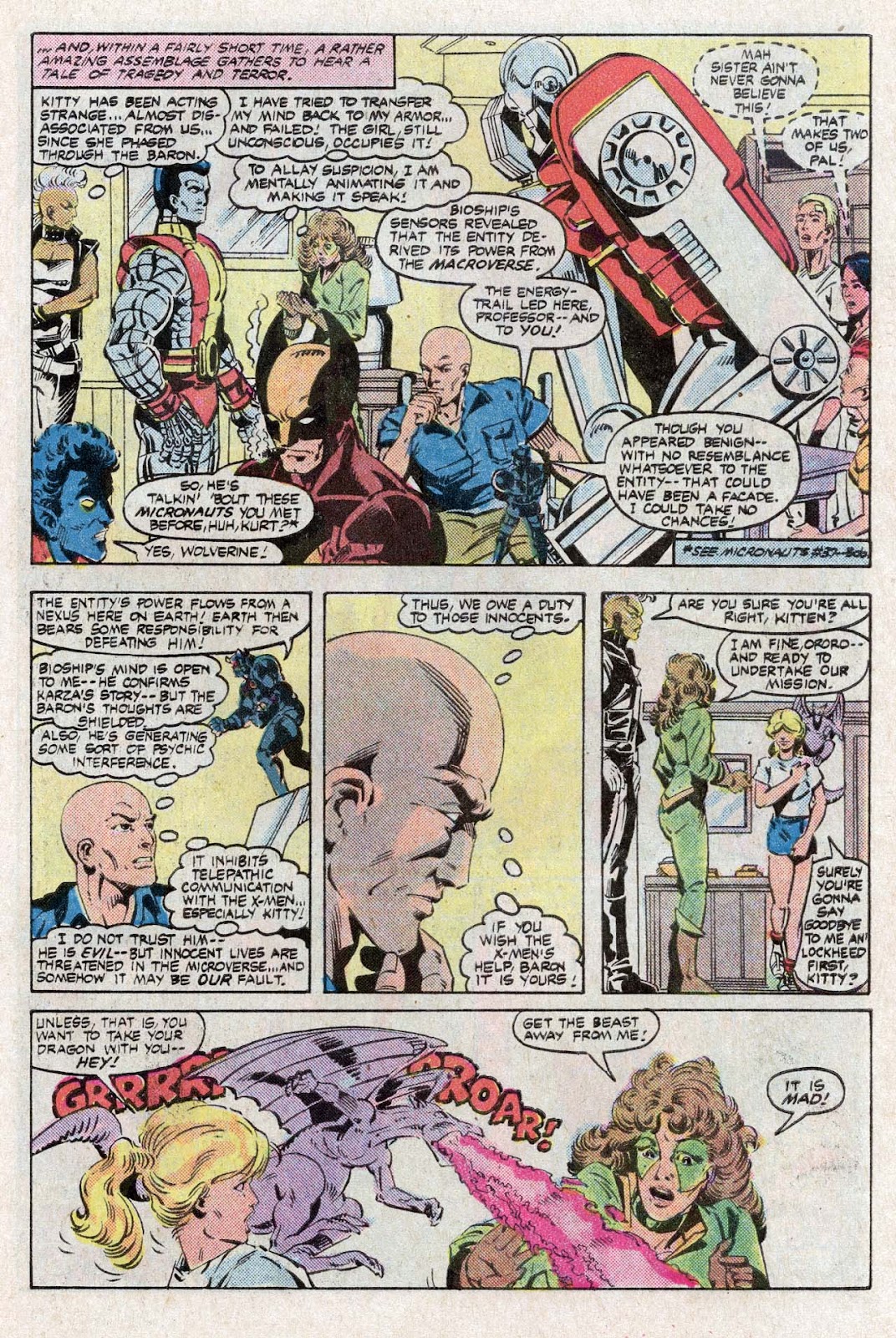 The X-Men and the Micronauts issue 1 - Page 31