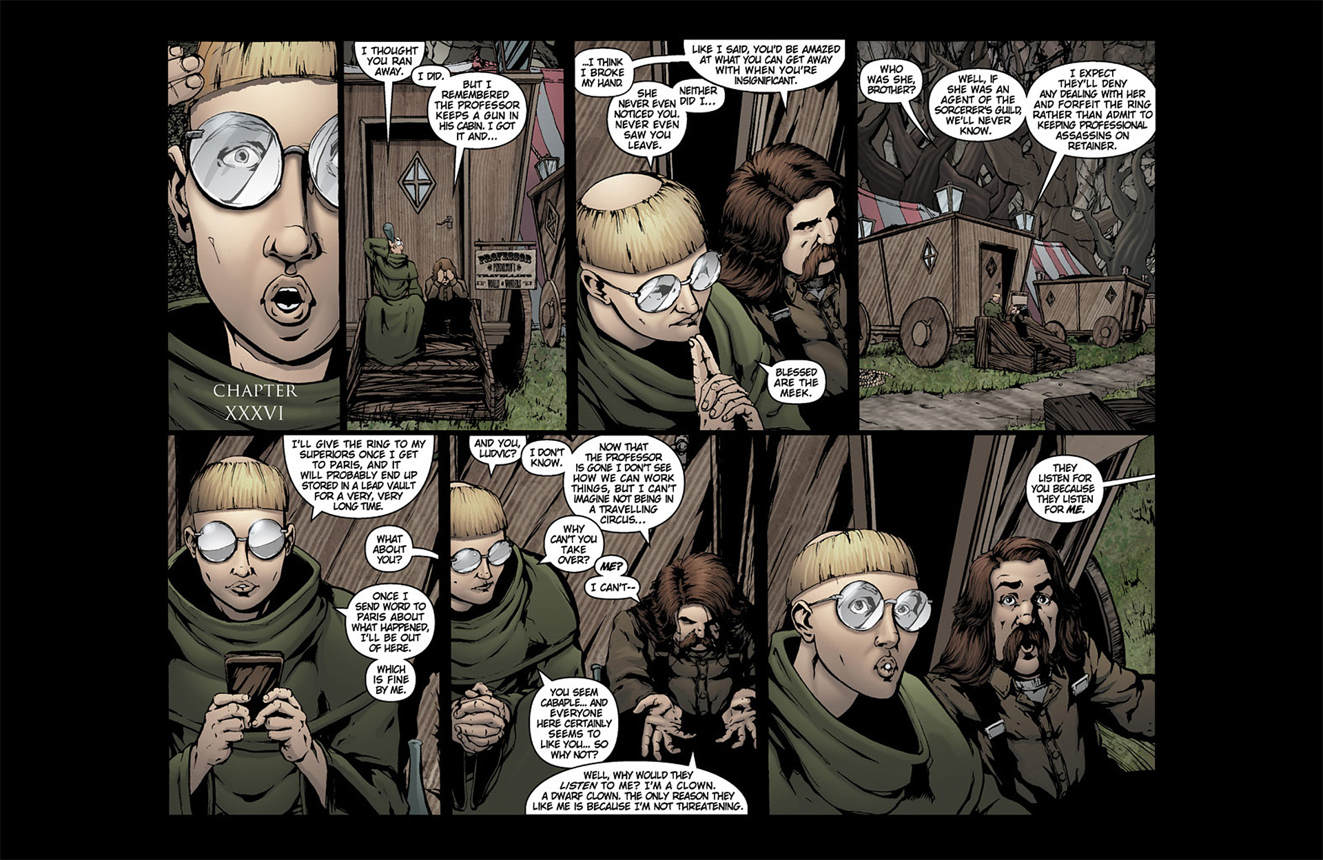 Read online Rex Mundi (2006) comic -  Issue # TPB 1 - 207