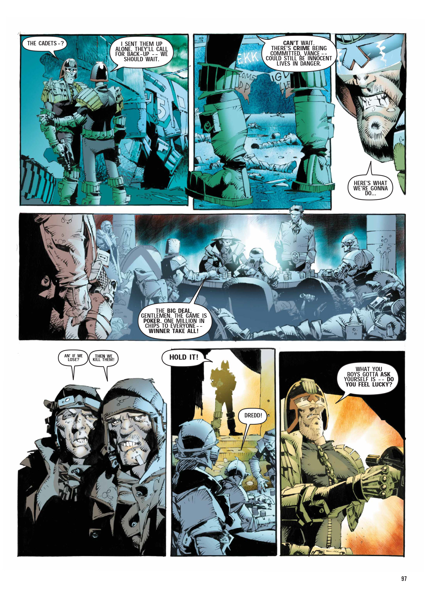 Read online Judge Dredd: The Complete Case Files comic -  Issue # TPB 39 (Part 1) - 98