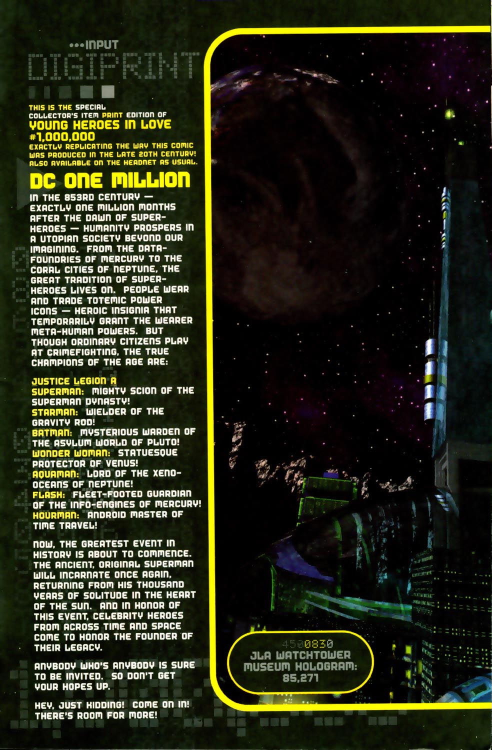 Read online Young Heroes in Love comic -  Issue #1000000 - 2