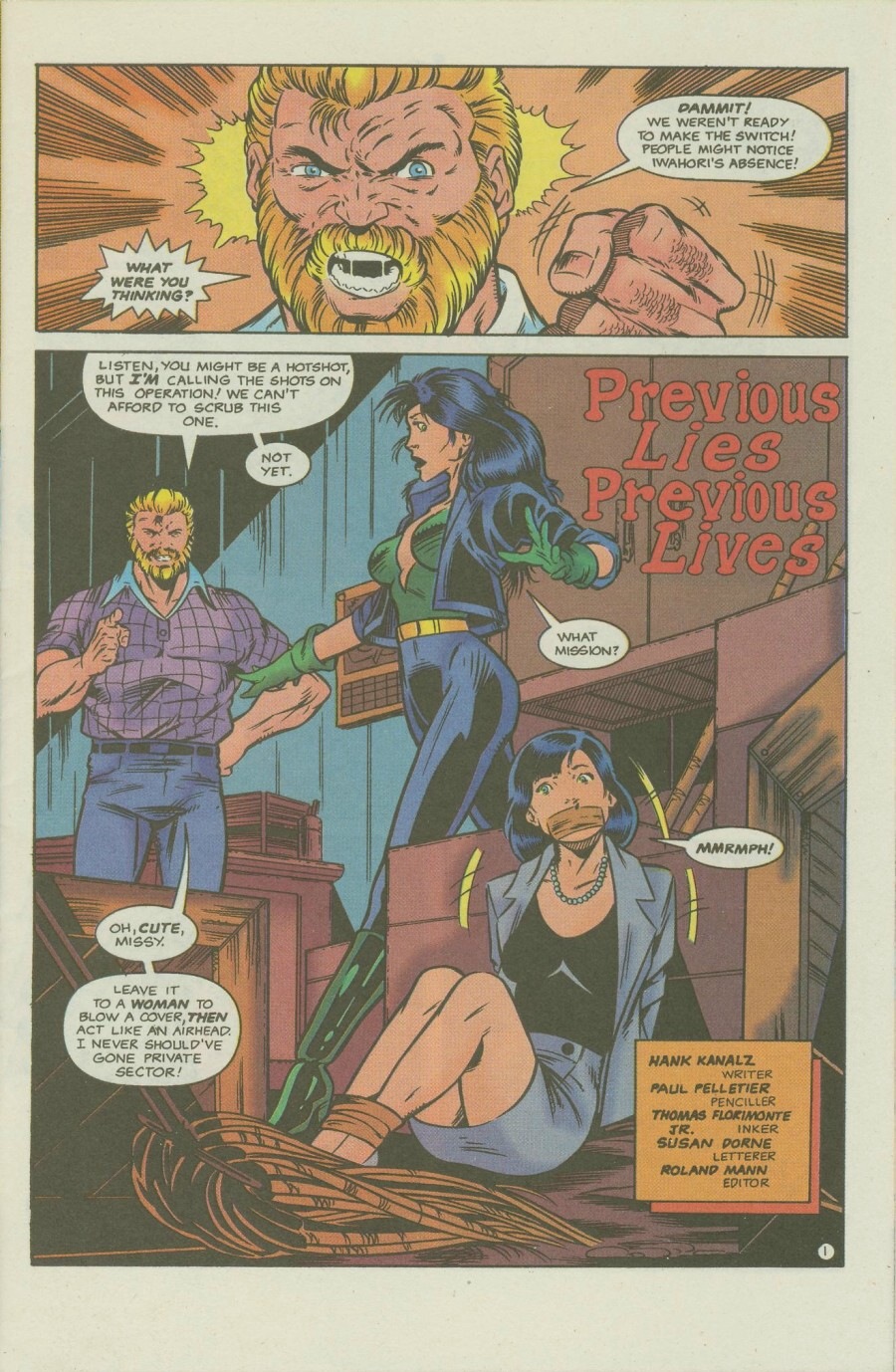 Read online Ex-Mutants comic -  Issue #8 - 3
