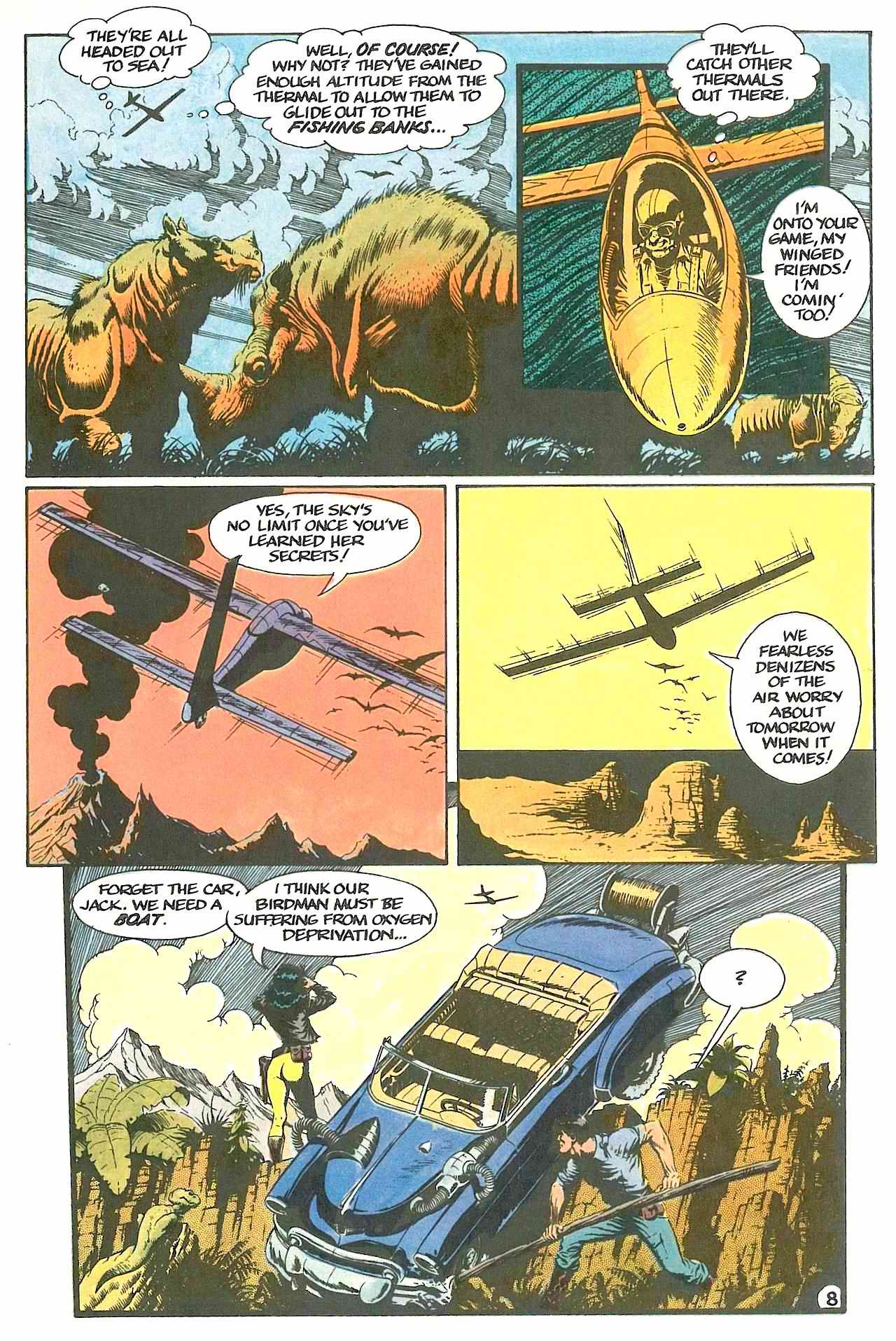 Read online Cadillacs & Dinosaurs comic -  Issue #6 - 19