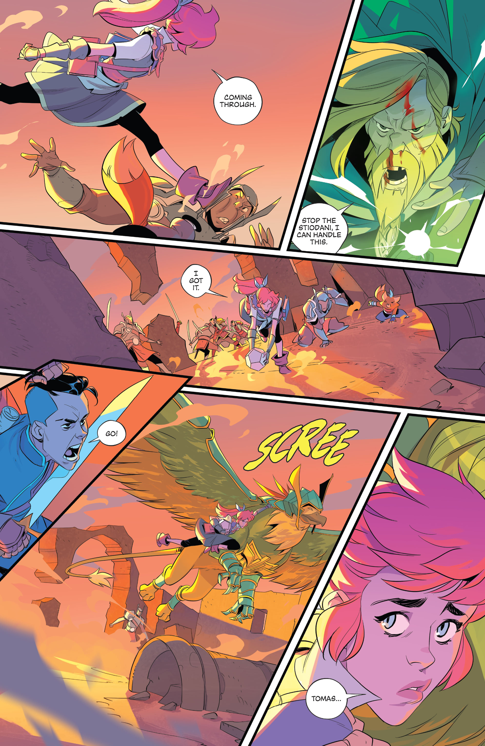 Read online Summoner's War: Legacy comic -  Issue #4 - 17