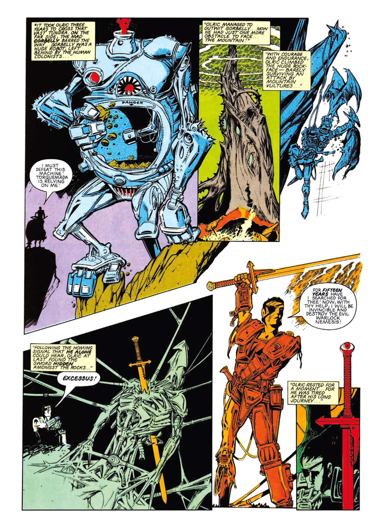 Read online Nemesis The Warlock comic -  Issue # TPB Deviant Edition - 66
