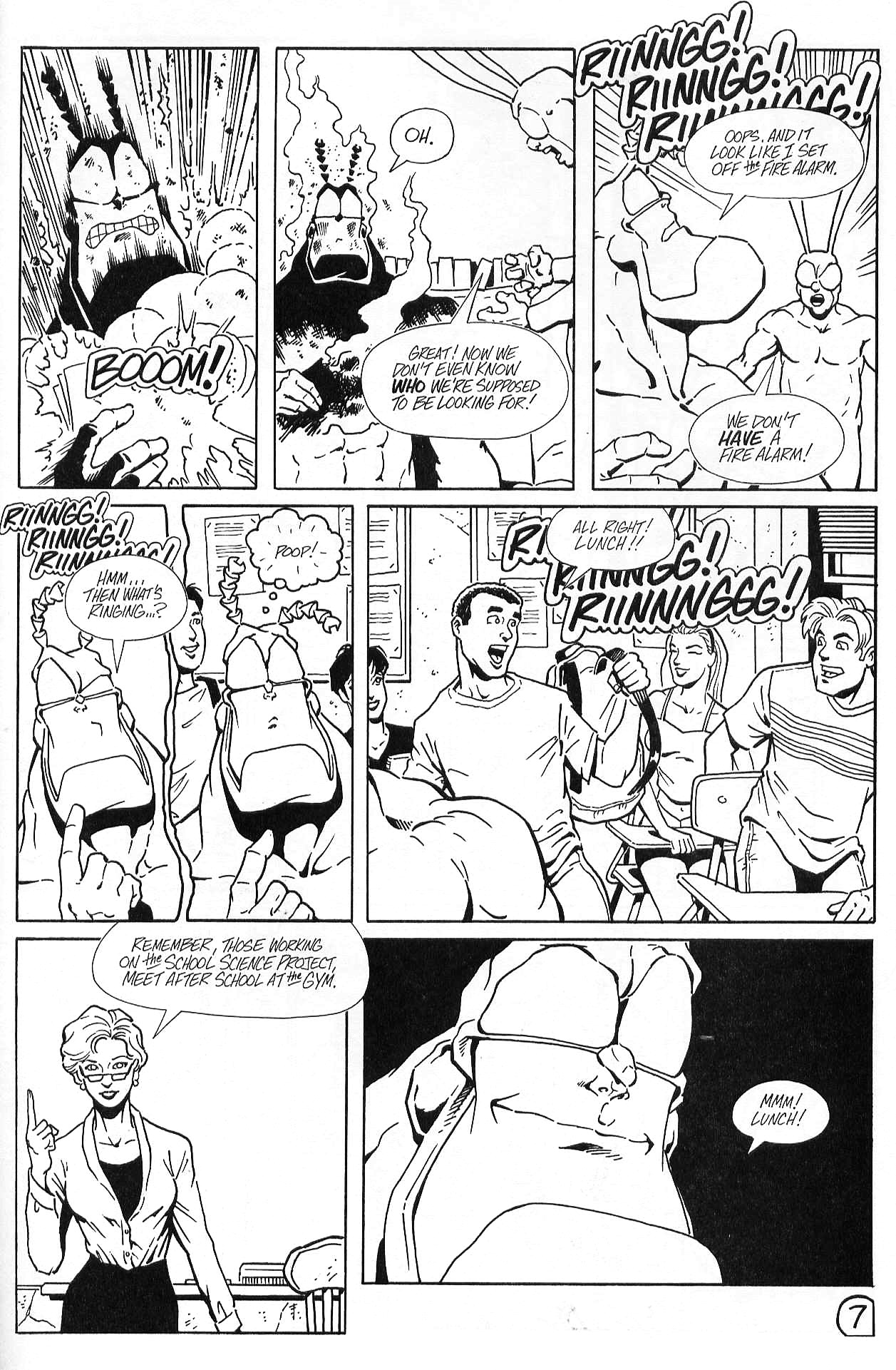 Read online Tick's Big Back To School Special comic -  Issue # Full - 8
