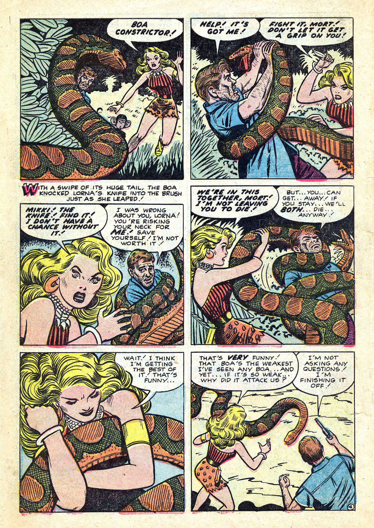 Read online Lorna, The Jungle Girl comic -  Issue #26 - 6