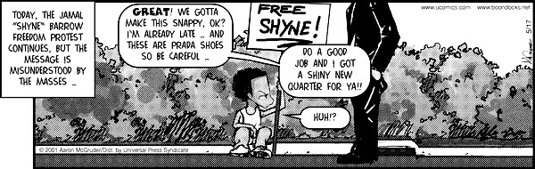 Read online The Boondocks Collection comic -  Issue # Year 2001 - 137