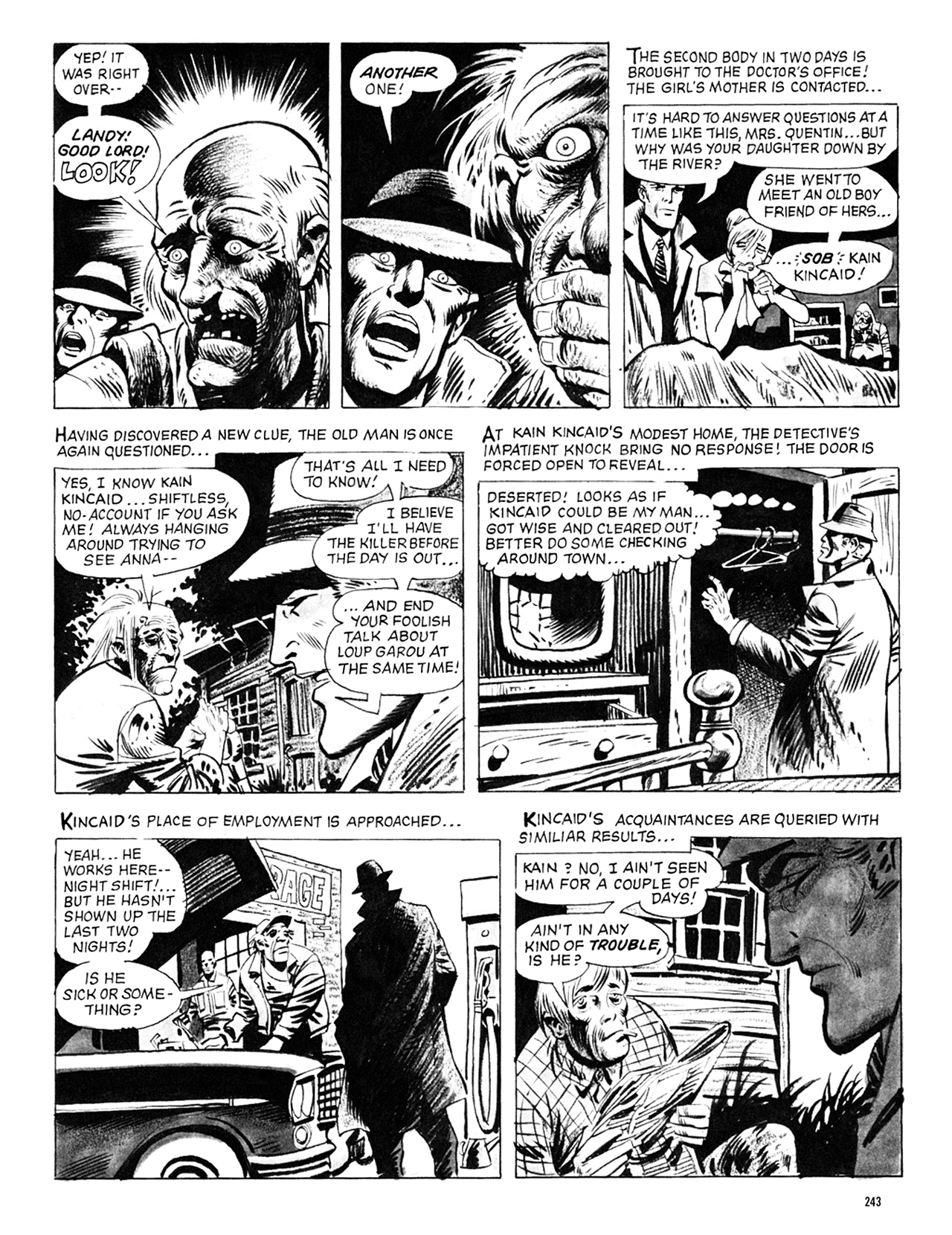 Read online Eerie Archives comic -  Issue # TPB 7 - 244