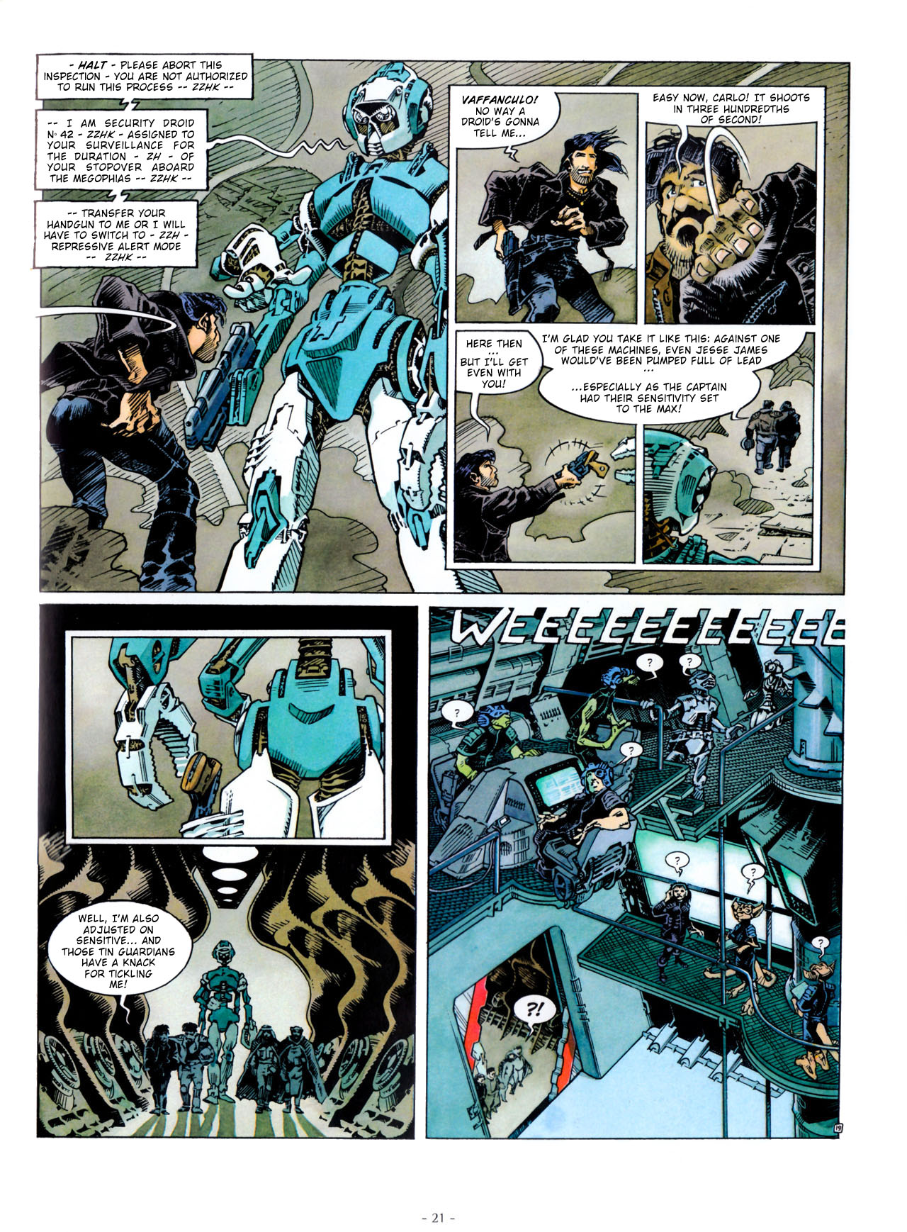 Read online Aquablue comic -  Issue #3 - 22