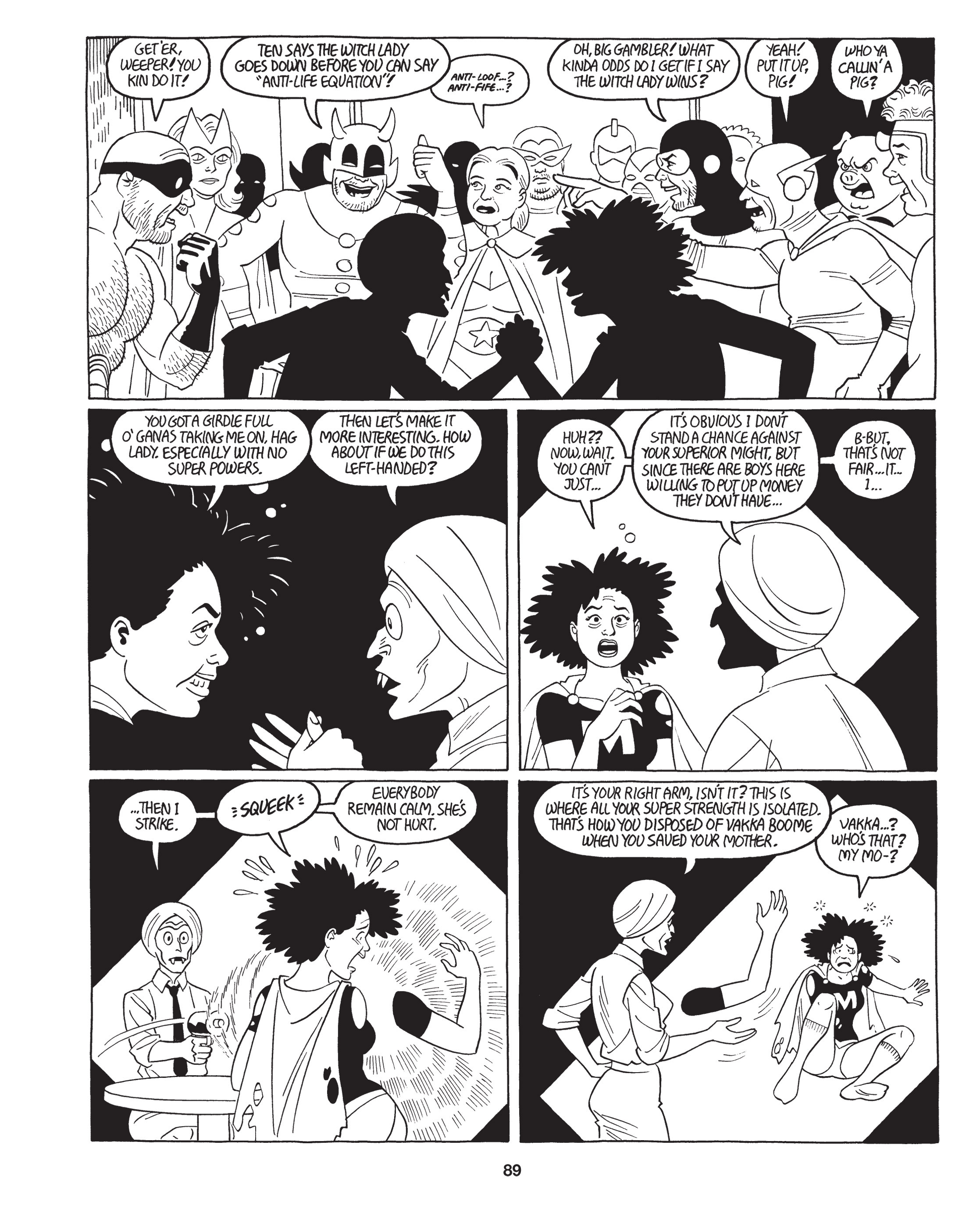 Read online Love and Rockets: New Stories comic -  Issue #1 - 91