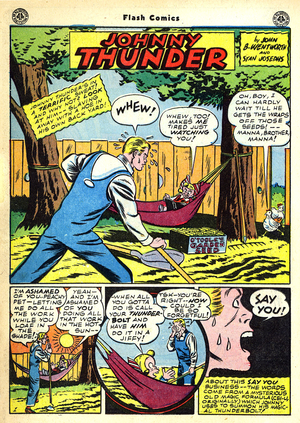 Read online Flash Comics comic -  Issue #67 - 16