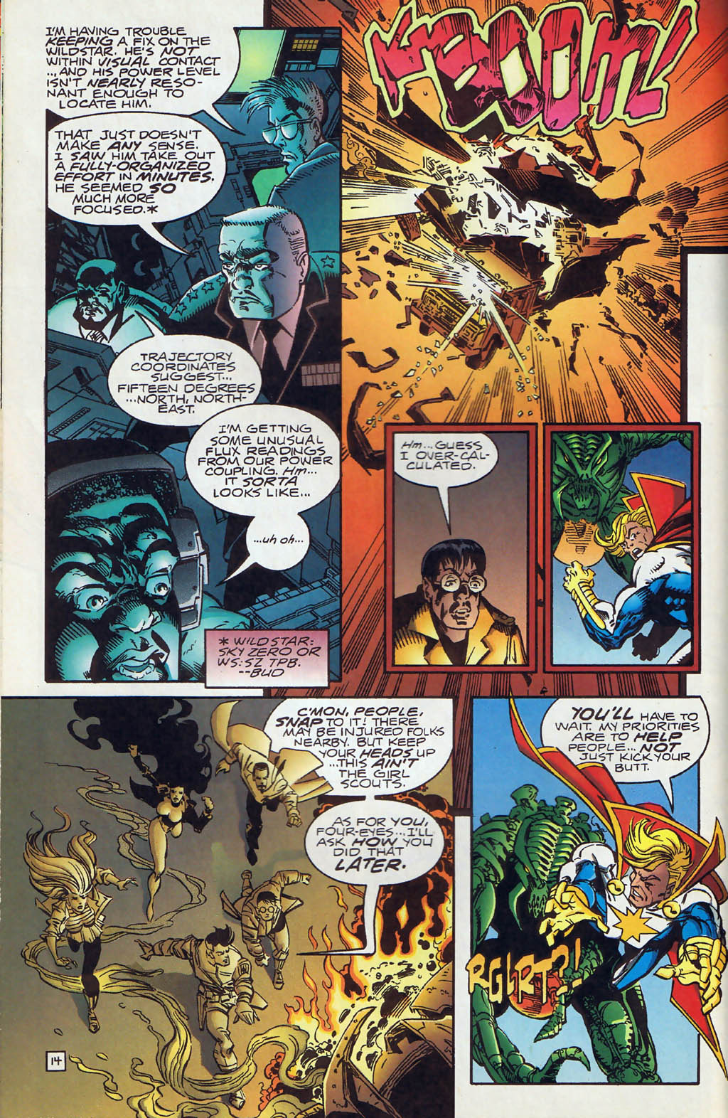 Read online Wildstar comic -  Issue #3 - 16