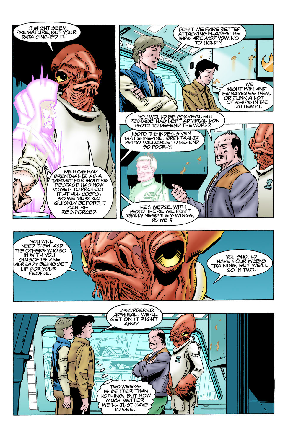 Read online Star Wars: X-Wing Rogue Squadron comic -  Issue #21 - 14