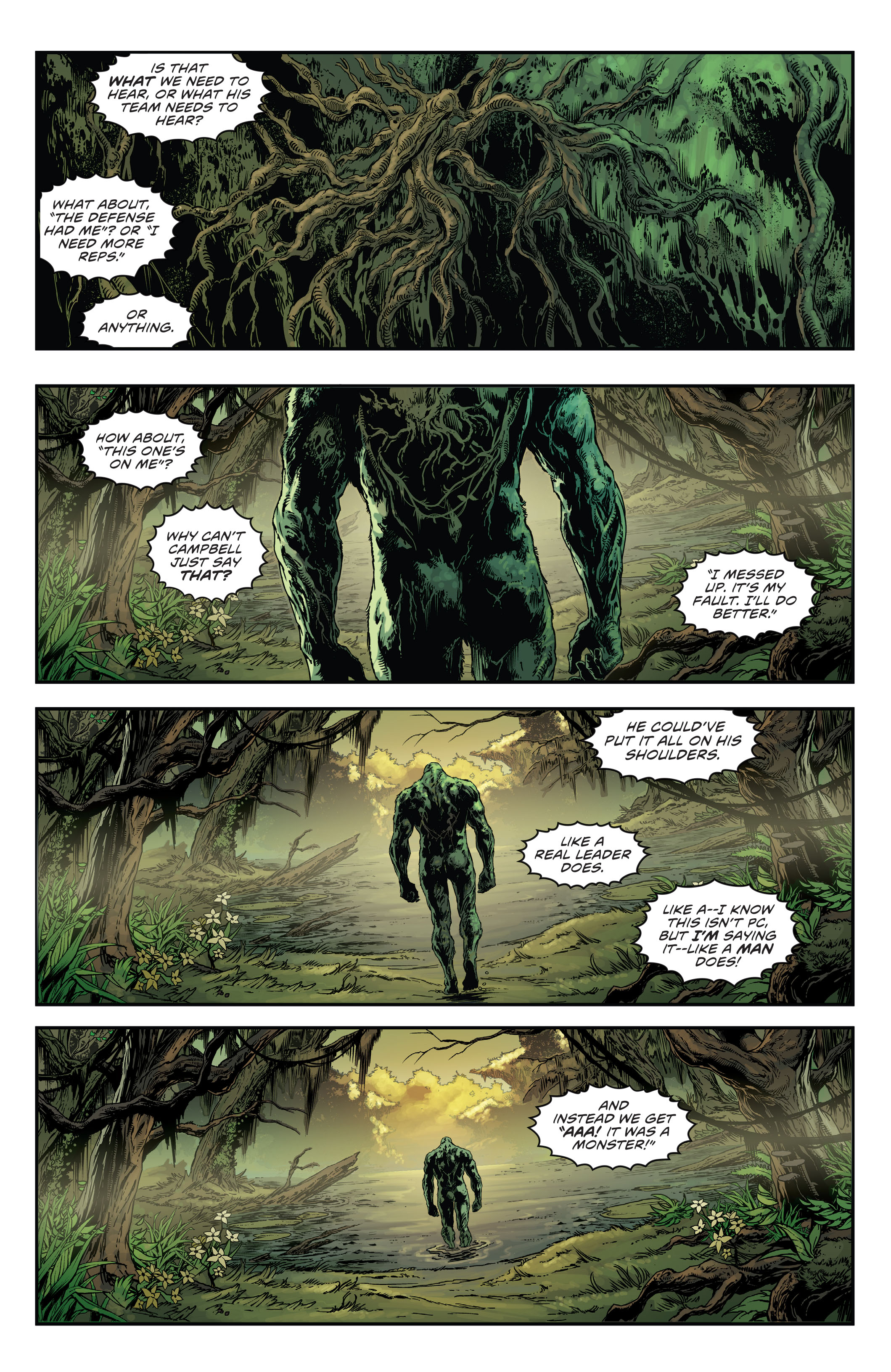 Read online Swamp Thing: Roots of Terror The Deluxe Edition comic -  Issue # TPB (Part 1) - 47