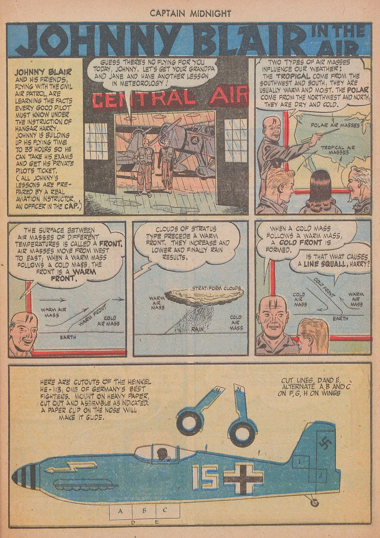 Read online Captain Midnight (1942) comic -  Issue #29 - 21