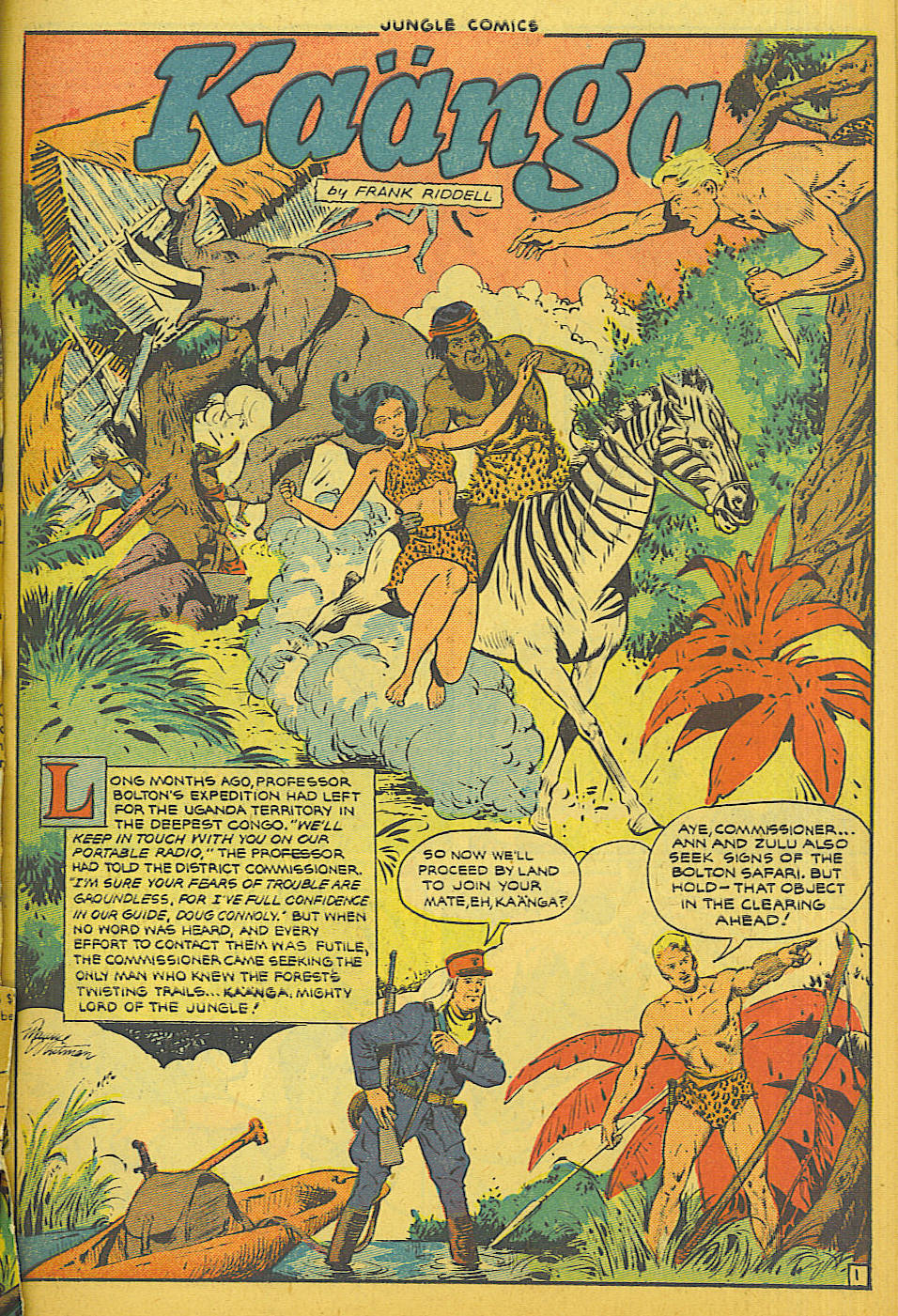 Read online Jungle Comics comic -  Issue #124 - 3