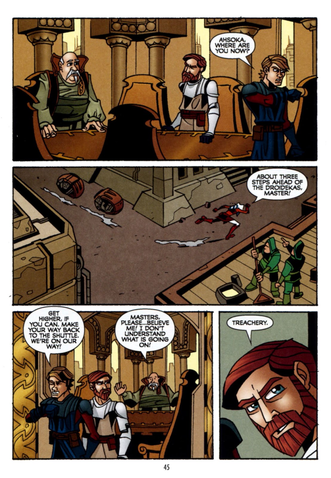 Star Wars: The Clone Wars - The Wind Raiders of Taloraan issue Full - Page 44