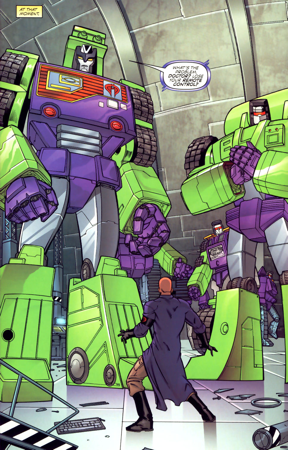 Read online G.I. Joe vs. The Transformers comic -  Issue #4 - 5