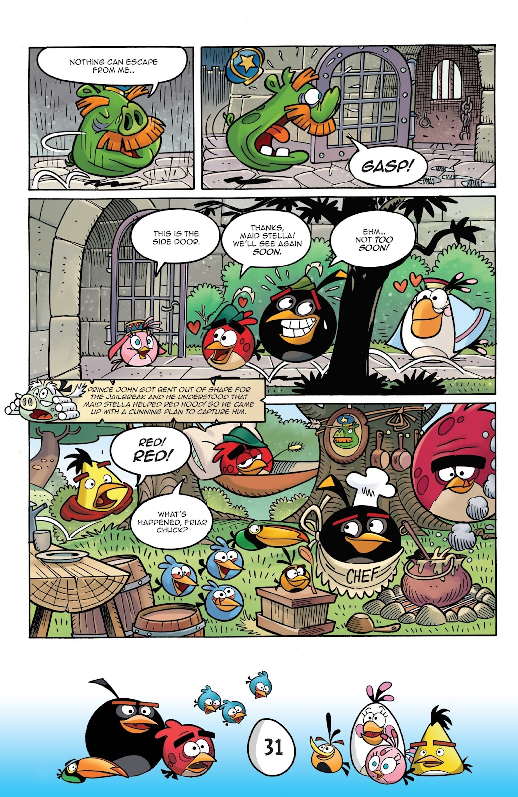 Angry Birds Comics Quarterly issue Issue Monsters and Mistletoe - Page 33