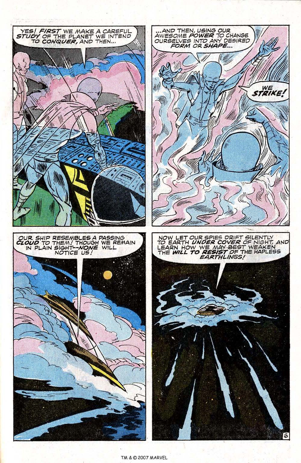 Read online Silver Surfer (1968) comic -  Issue #6 - 57