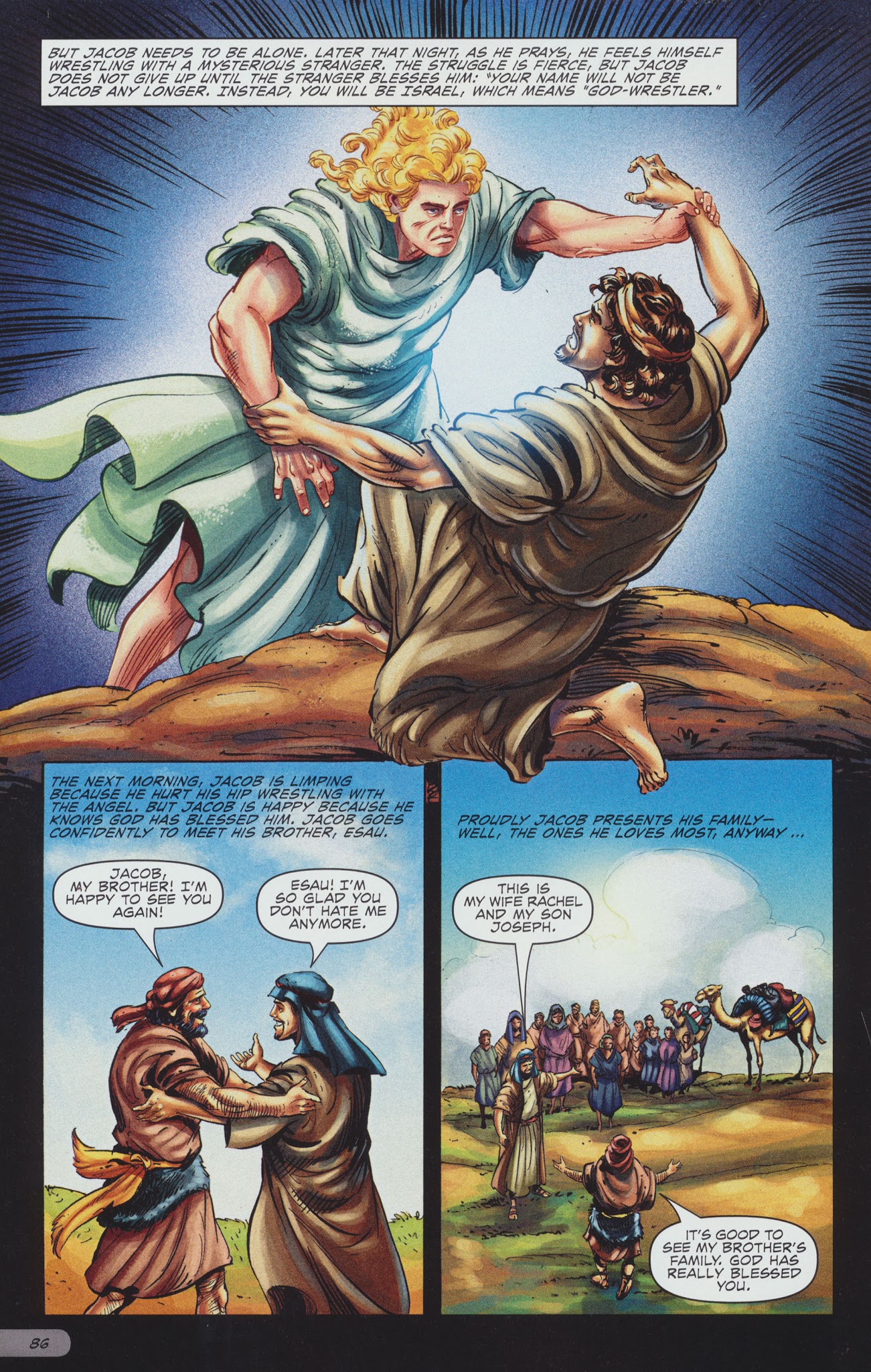 Read online The Action Bible comic -  Issue # TPB 1 - 90