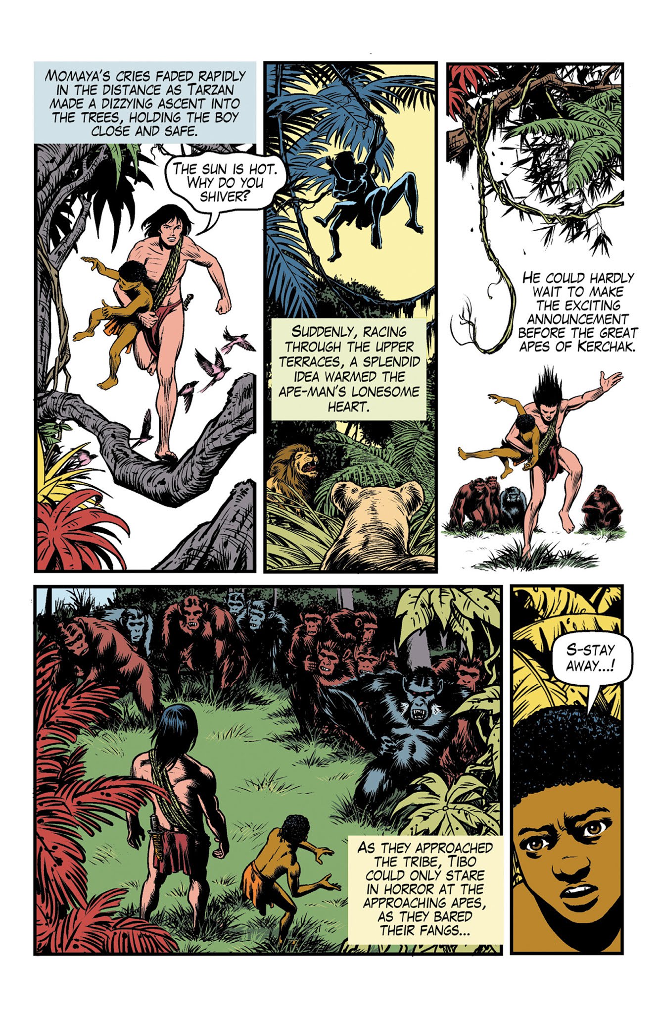 Read online Edgar Rice Burroughs' Jungle Tales of Tarzan comic -  Issue # TPB (Part 1) - 58